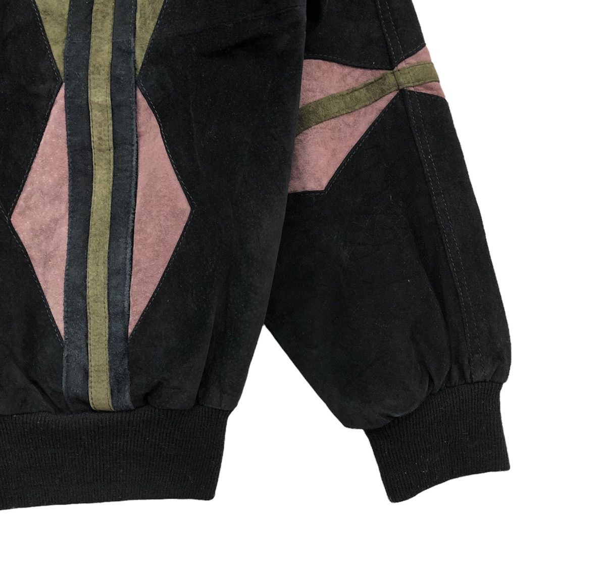Vintage 🔥Vintage via Nuova Full Leather Bomber Jacket Size US M / EU 48-50 / 2 - 7 Thumbnail