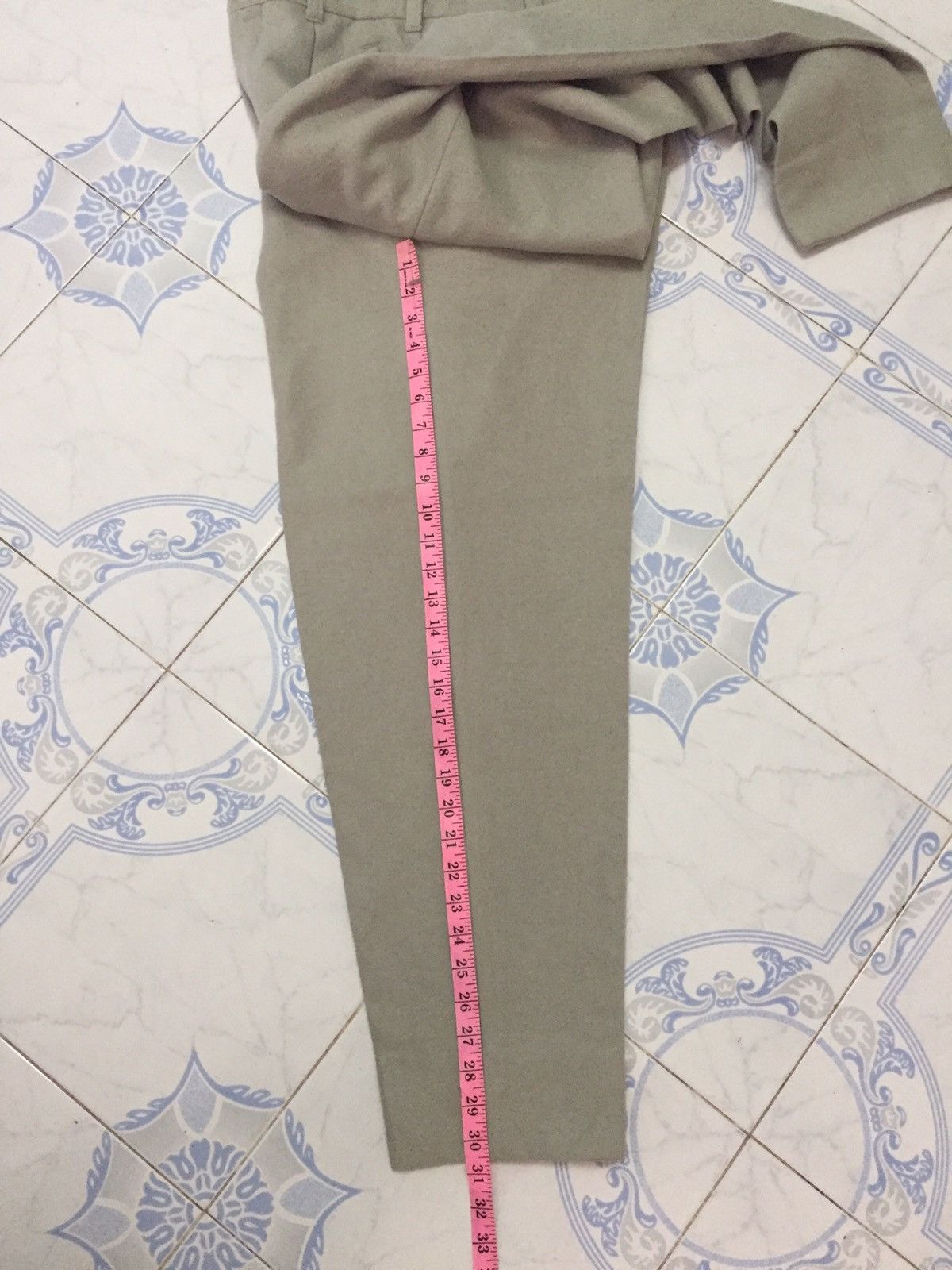 Christian Dior Monsieur Christian Dior Monsieur 90% Wool Pant Trouser Size US 31 - 12 Thumbnail
