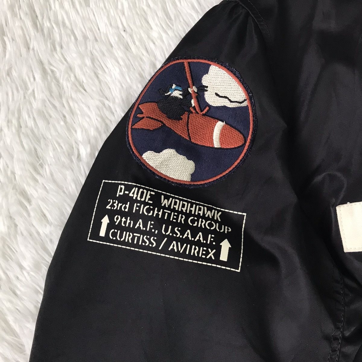 Avirex Avirex Flying Tiger Big Embroidered Bomber Jacket Size US L / EU 52-54 / 3 - 7 Thumbnail