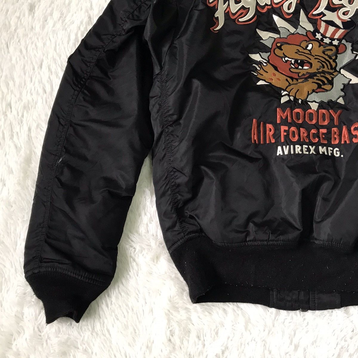 Avirex Avirex Flying Tiger Big Embroidered Bomber Jacket Size US L / EU 52-54 / 3 - 12 Thumbnail