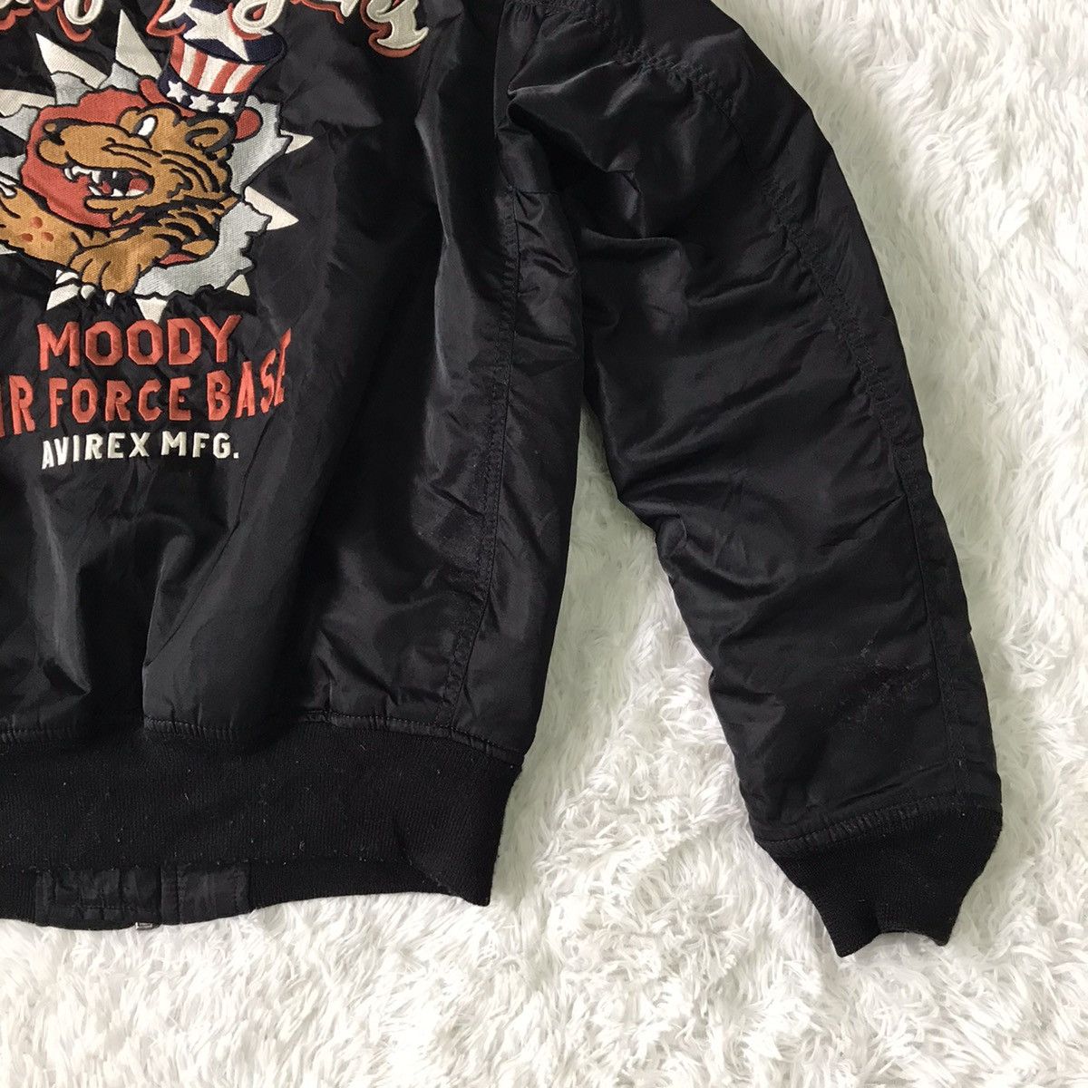 Avirex Avirex Flying Tiger Big Embroidered Bomber Jacket Size US L / EU 52-54 / 3 - 13 Thumbnail