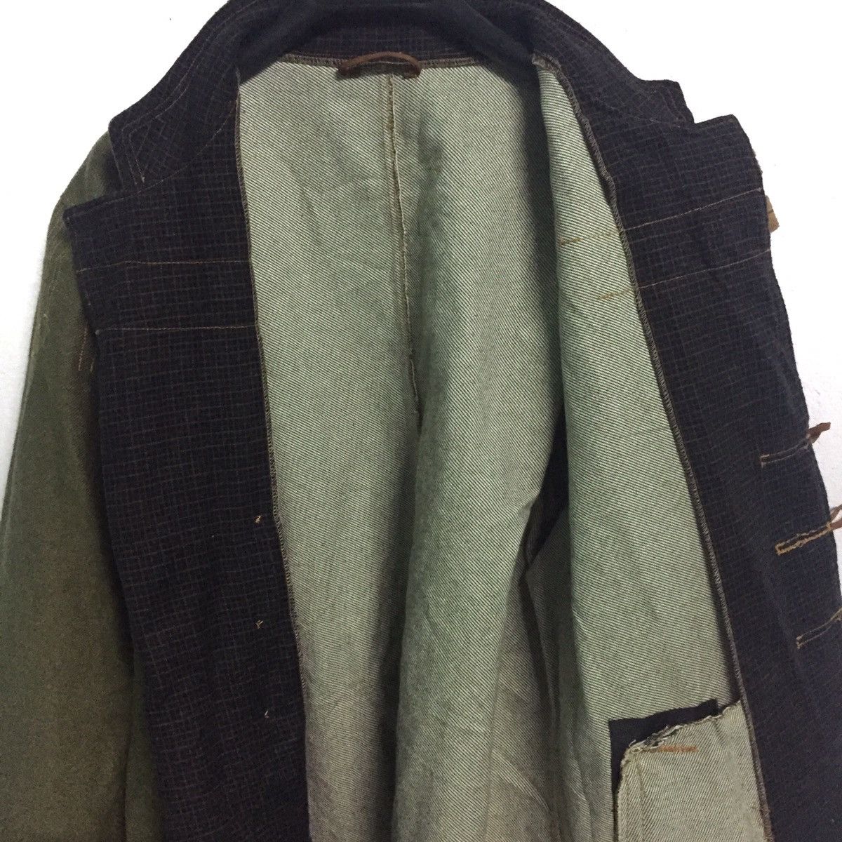 Japanese Brand Military Distressed Jacket Material Like Jeans Size US L / EU 52-54 / 3 - 11 Thumbnail