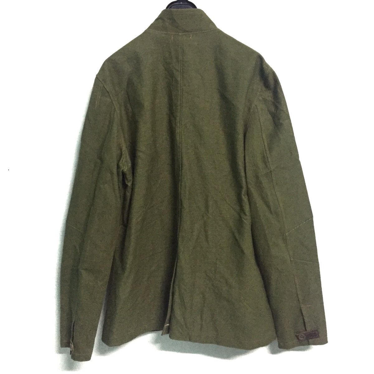 Japanese Brand Military Distressed Jacket Material Like Jeans Size US L / EU 52-54 / 3 - 7 Thumbnail