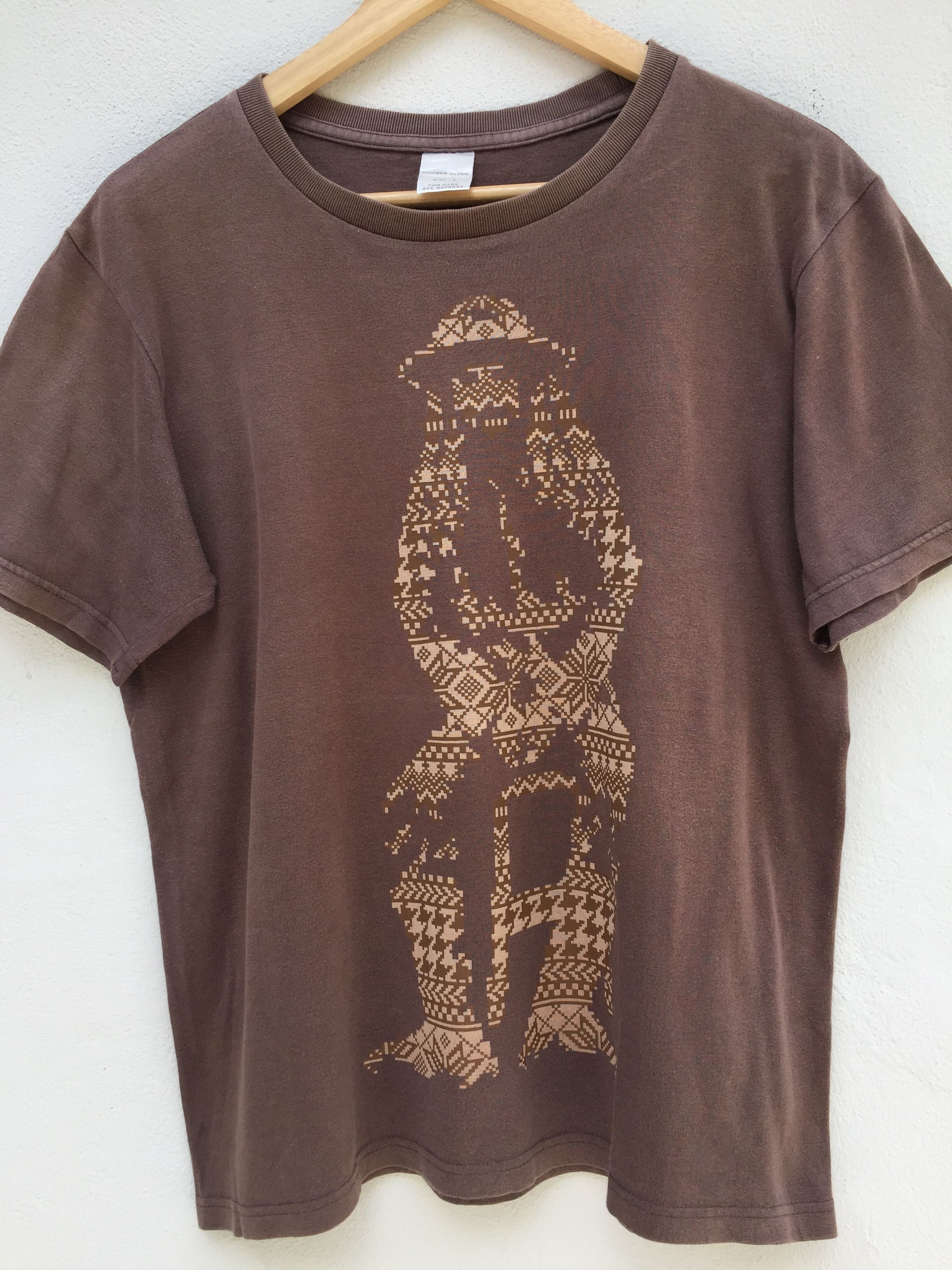 Number (N)ine Rare Number Nine Mosaic print t-shirt Size US M / EU 48-50 / 2 - 4 Thumbnail