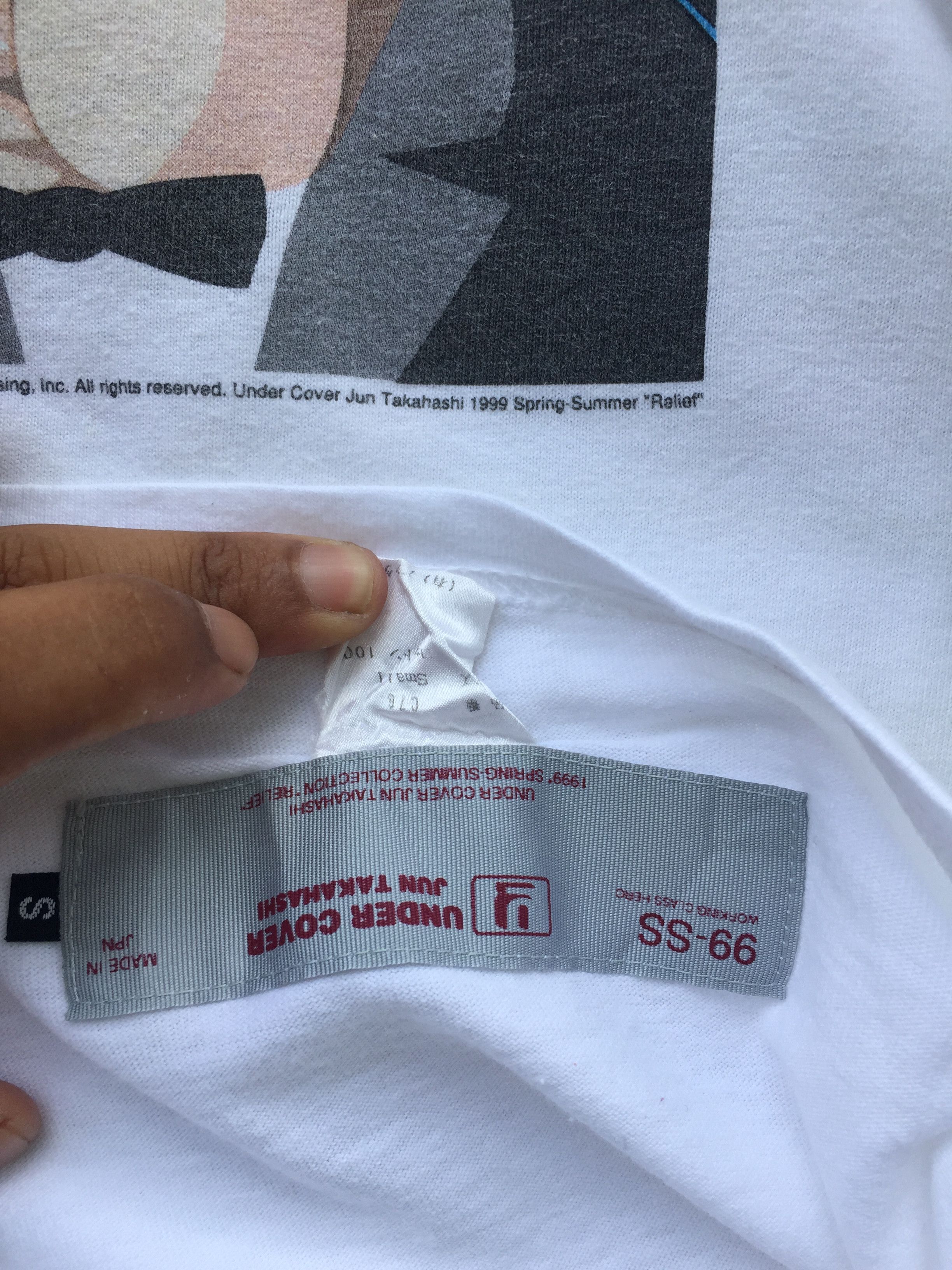 Jun Takahashi Vtg The Hitchcock Alfred Undercover©️1999 Spring Summer Tee Size US S / EU 44-46 / 1 - 7 Thumbnail