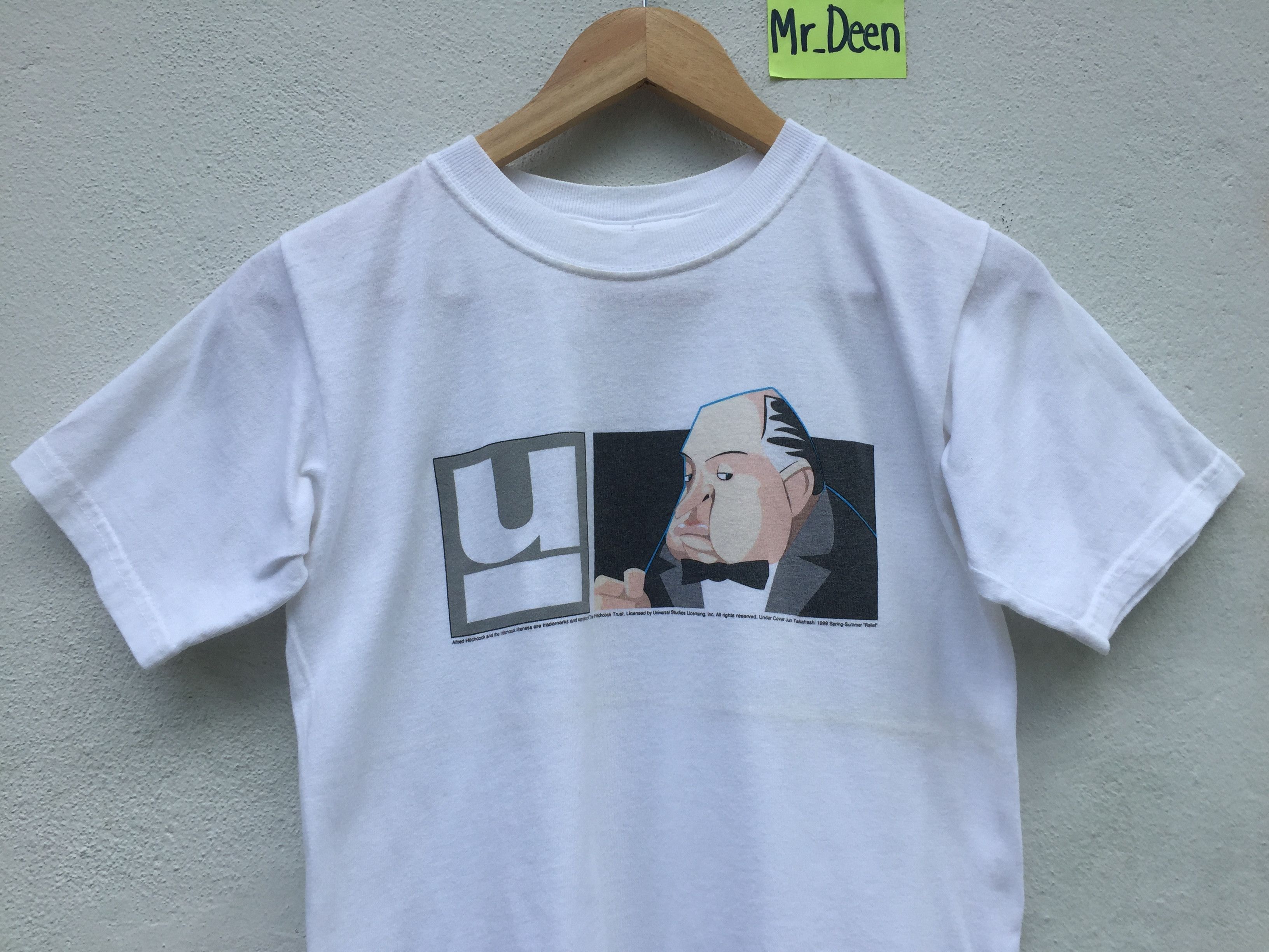 Jun Takahashi Vtg The Hitchcock Alfred Undercover©️1999 Spring Summer Tee Size US S / EU 44-46 / 1 - 5 Thumbnail