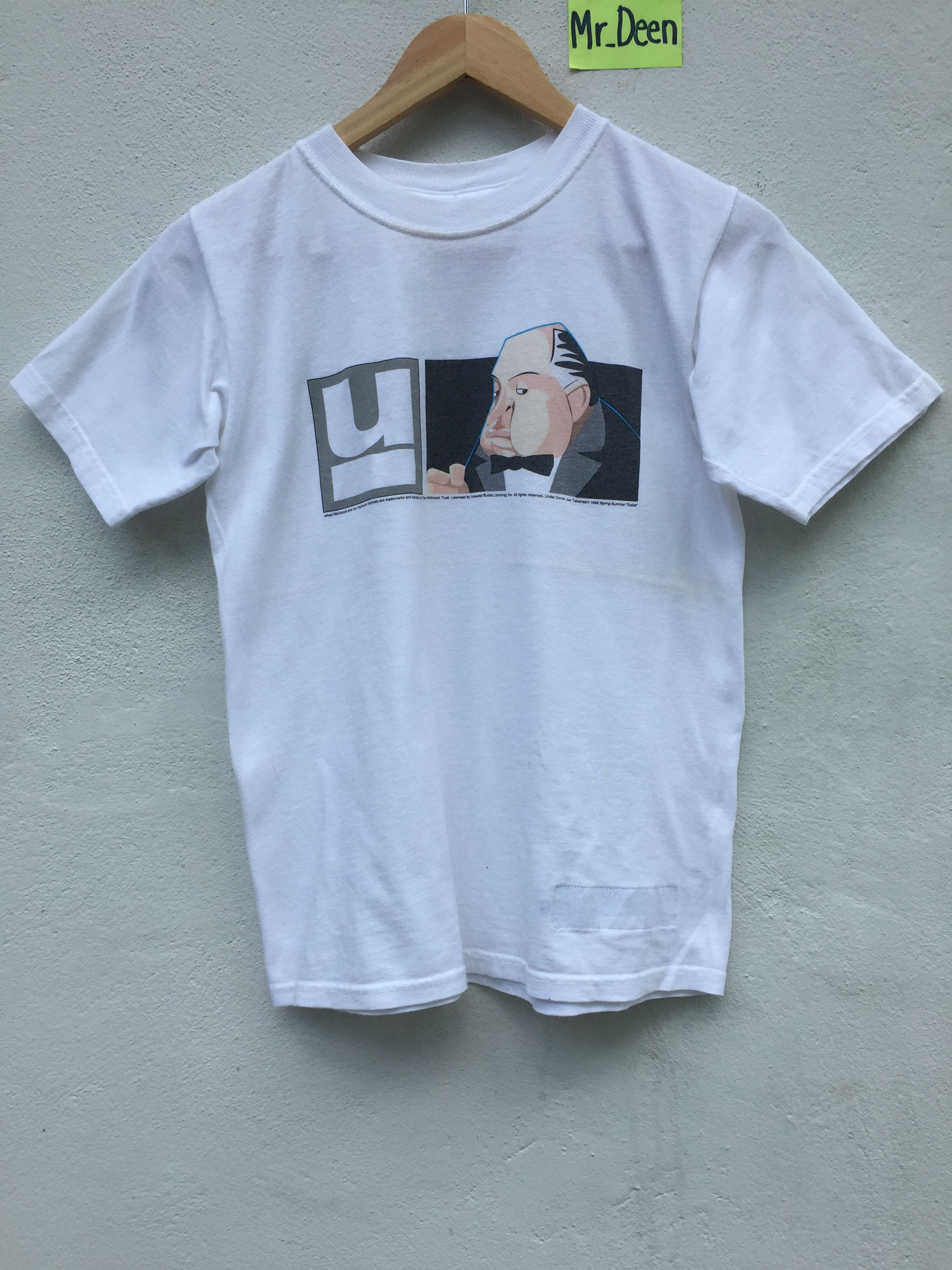 UNDERCOVER HITCHCOCK T shirt 5 Cotton Black Hitchcock | eBay