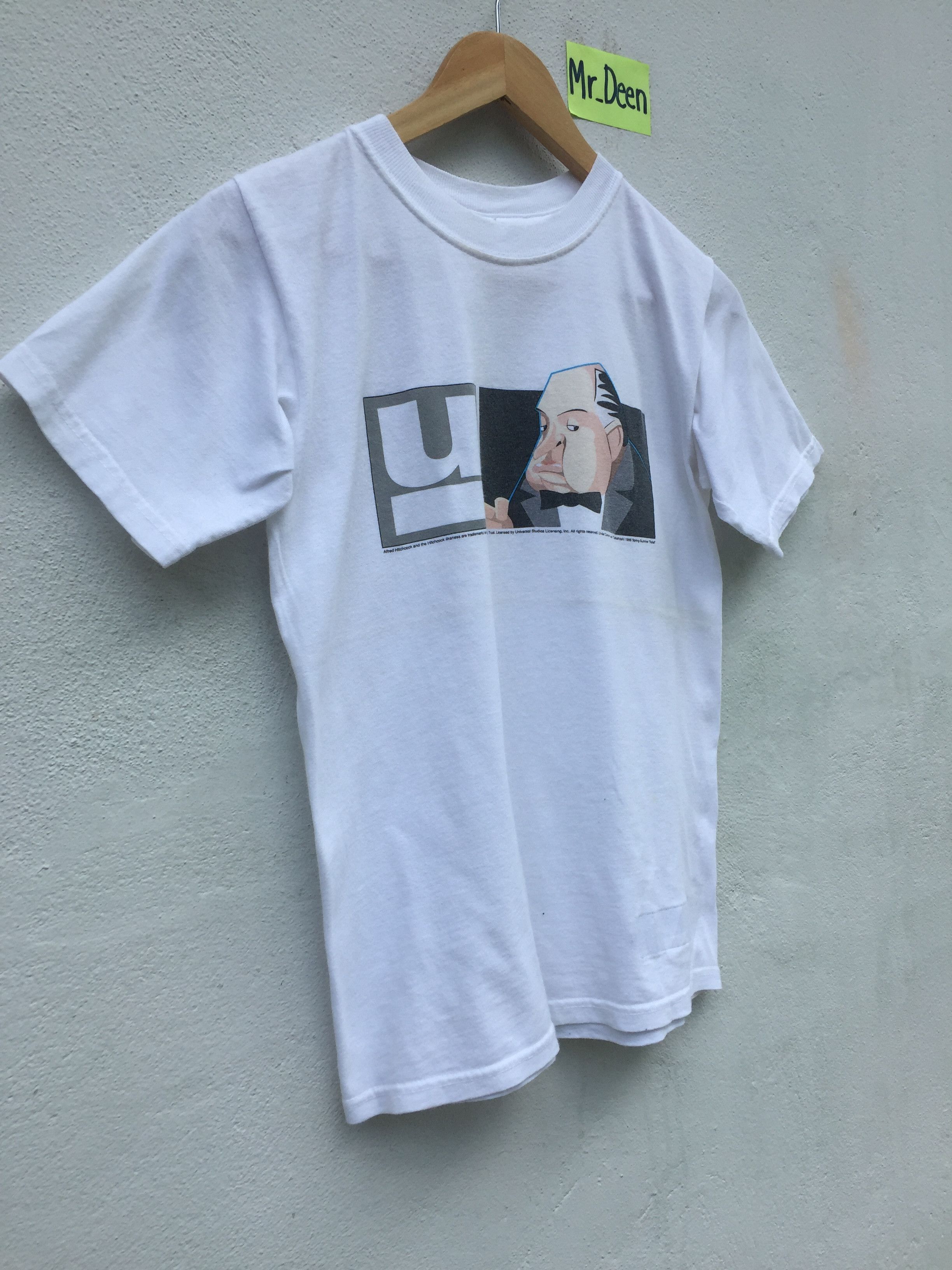 Jun Takahashi Vtg The Hitchcock Alfred Undercover©️1999 Spring Summer Tee Size US S / EU 44-46 / 1 - 2 Thumbnail