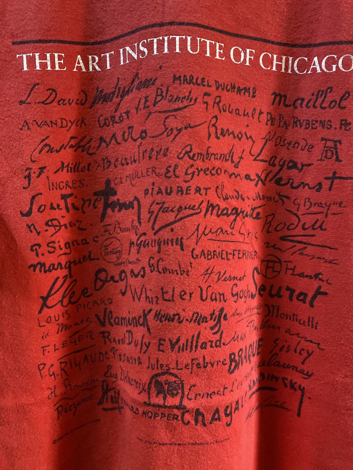 Vintage Vintage 90s Art Institute Museum of modern Art Chicago moma Size US XL / EU 56 / 4 - 5 Thumbnail