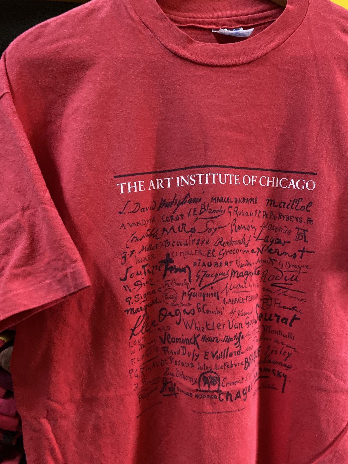 Vintage Vintage 90s Art Institute Museum of modern Art Chicago moma Size US XL / EU 56 / 4 - 4 Thumbnail