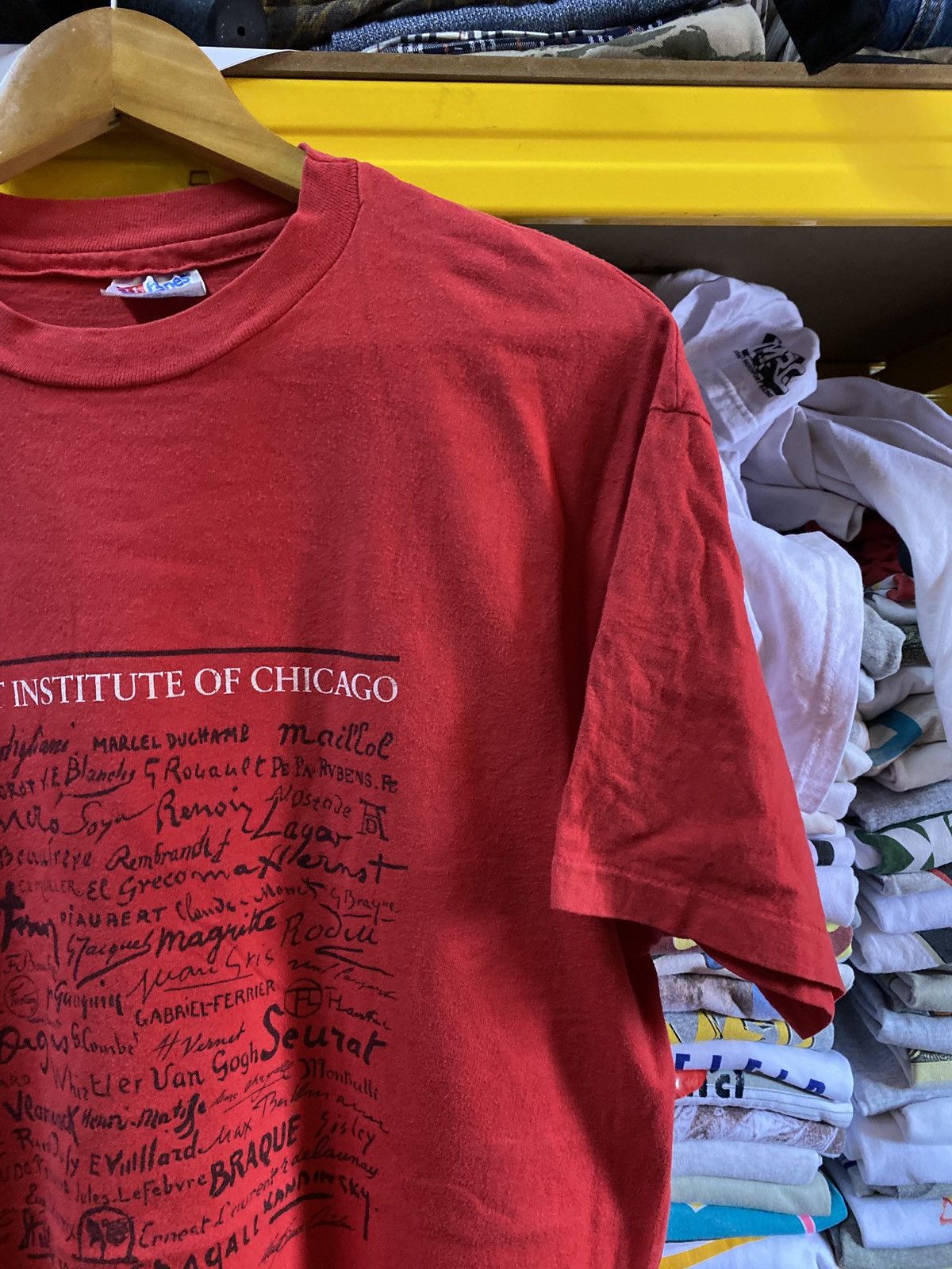 Vintage Vintage 90s Art Institute Museum of modern Art Chicago moma Size US XL / EU 56 / 4 - 3 Thumbnail