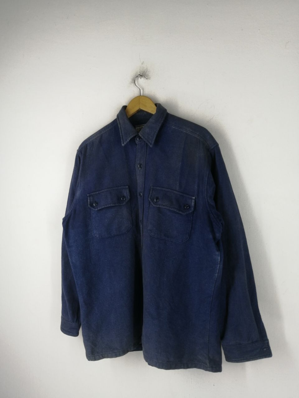 Levi's Vintage Levis Denim Button Up Shirt Size US L / EU 52-54 / 3 - 2 Thumbnail