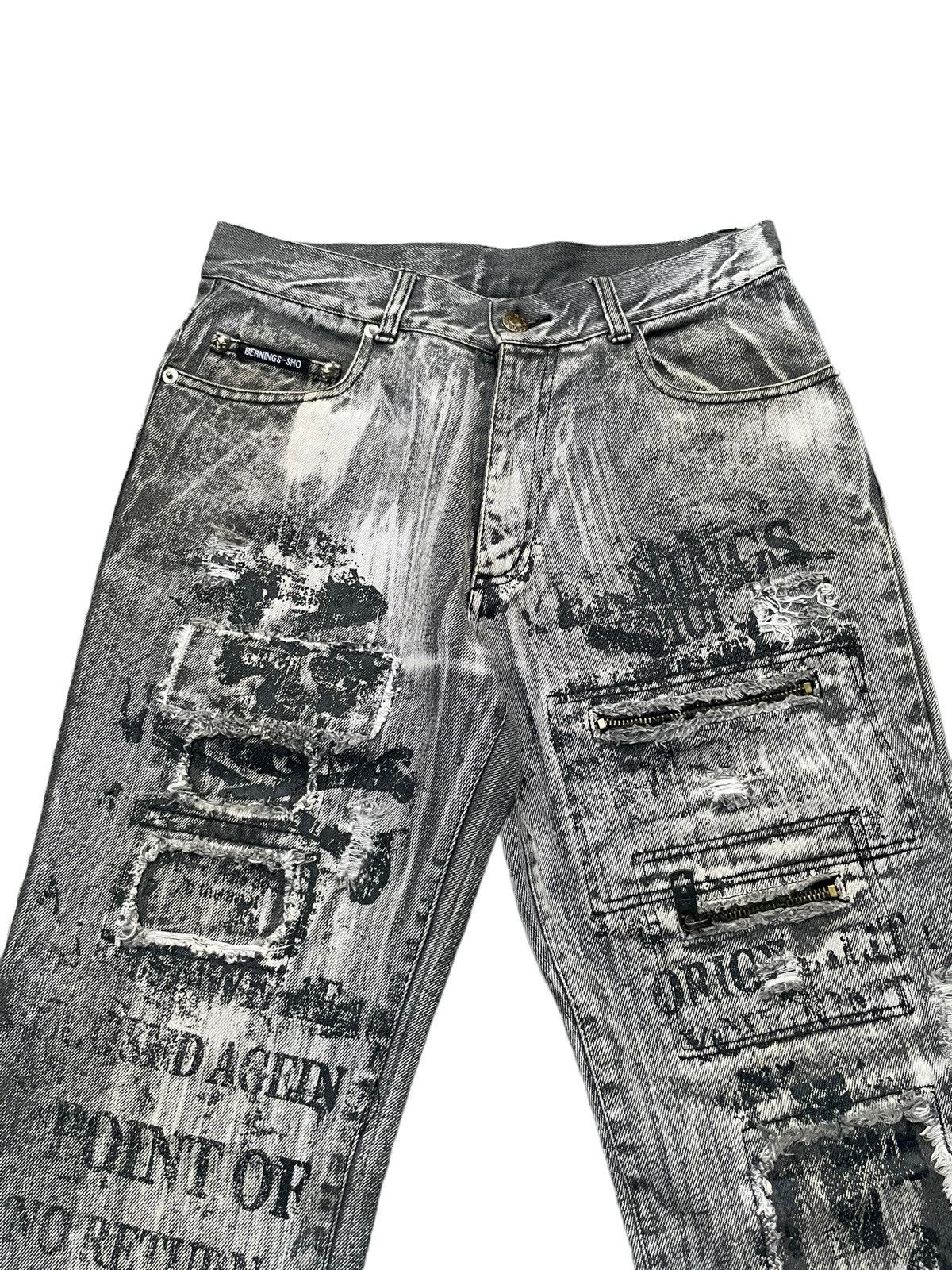 Japanese Brand Bernings Sho Custom Denim Size US 29 - 5 Thumbnail