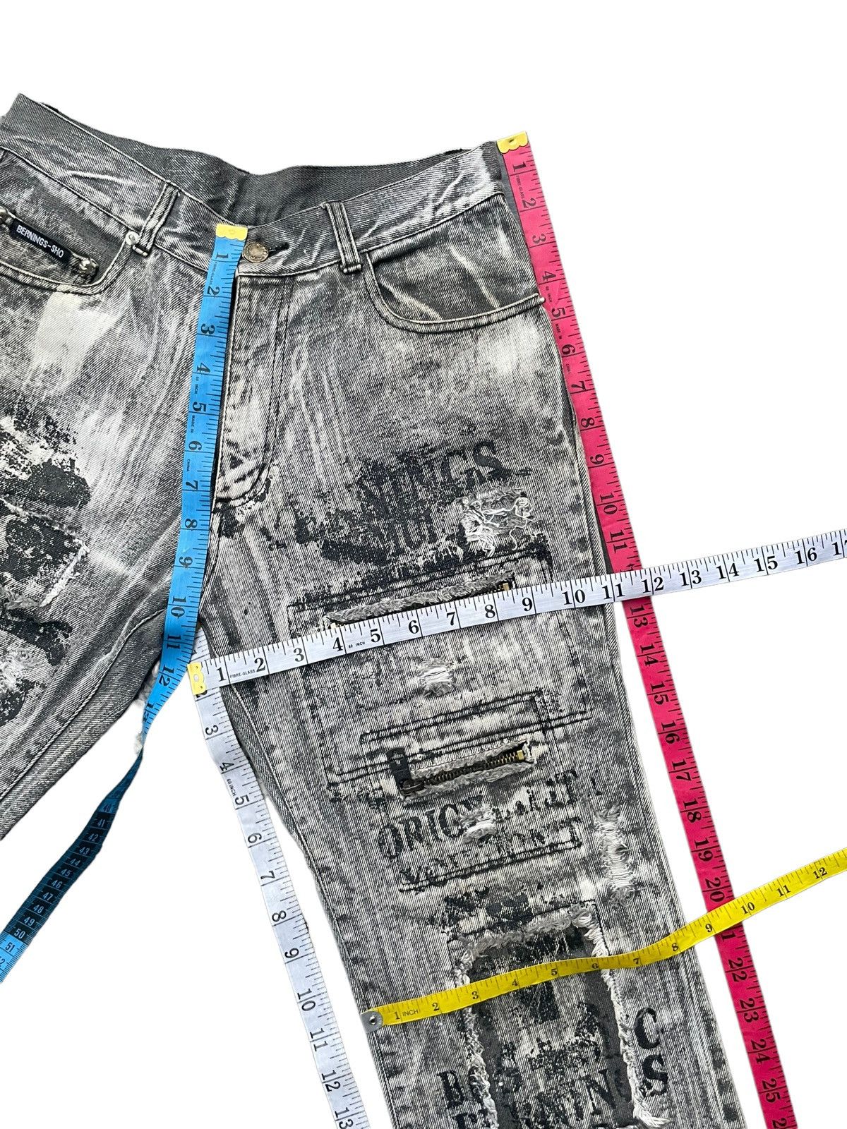 Japanese Brand Bernings Sho Custom Denim Size US 29 - 20 Thumbnail
