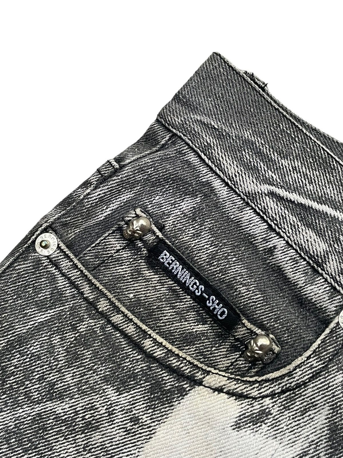 Japanese Brand Bernings Sho Custom Denim Size US 29 - 6 Thumbnail