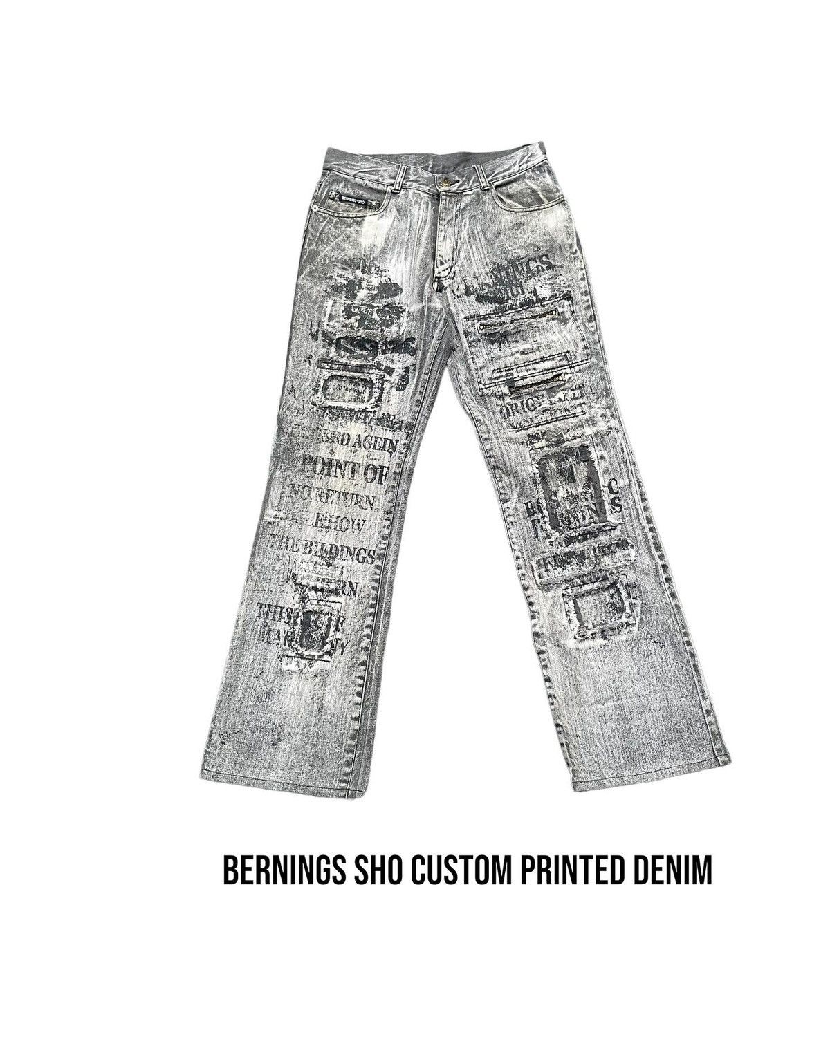 Japanese Brand Bernings Sho Custom Denim Size US 29 - 1 Thumbnail