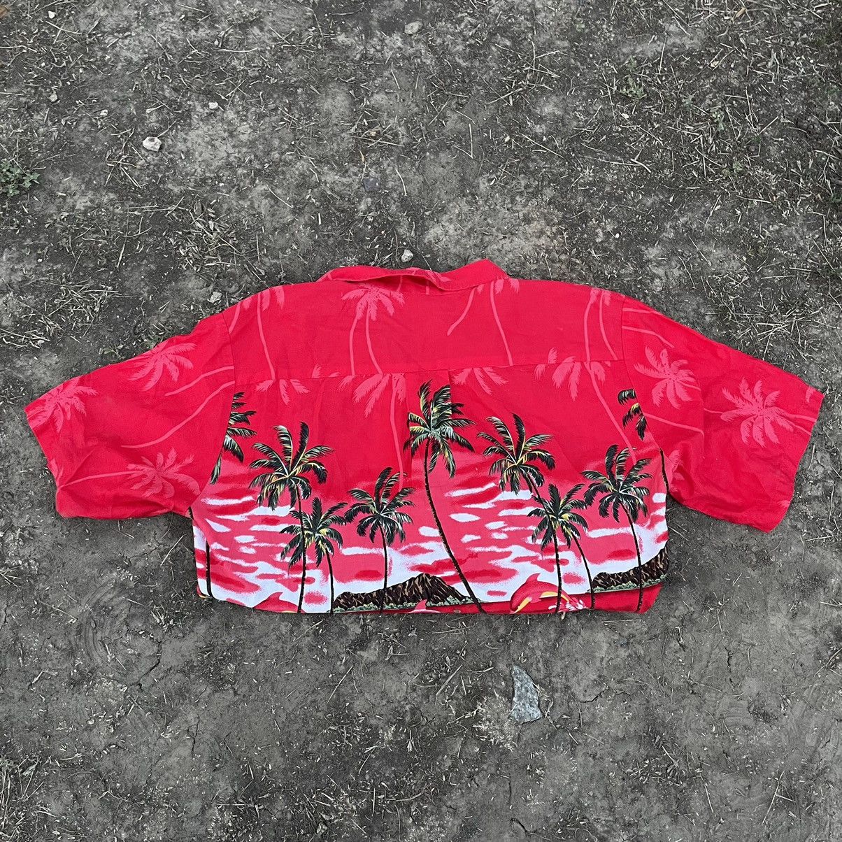 Vintage Vintage 90s Hawaiian Floral All Over Print Graphic Tee L Size US L / EU 52-54 / 3 - 5 Thumbnail