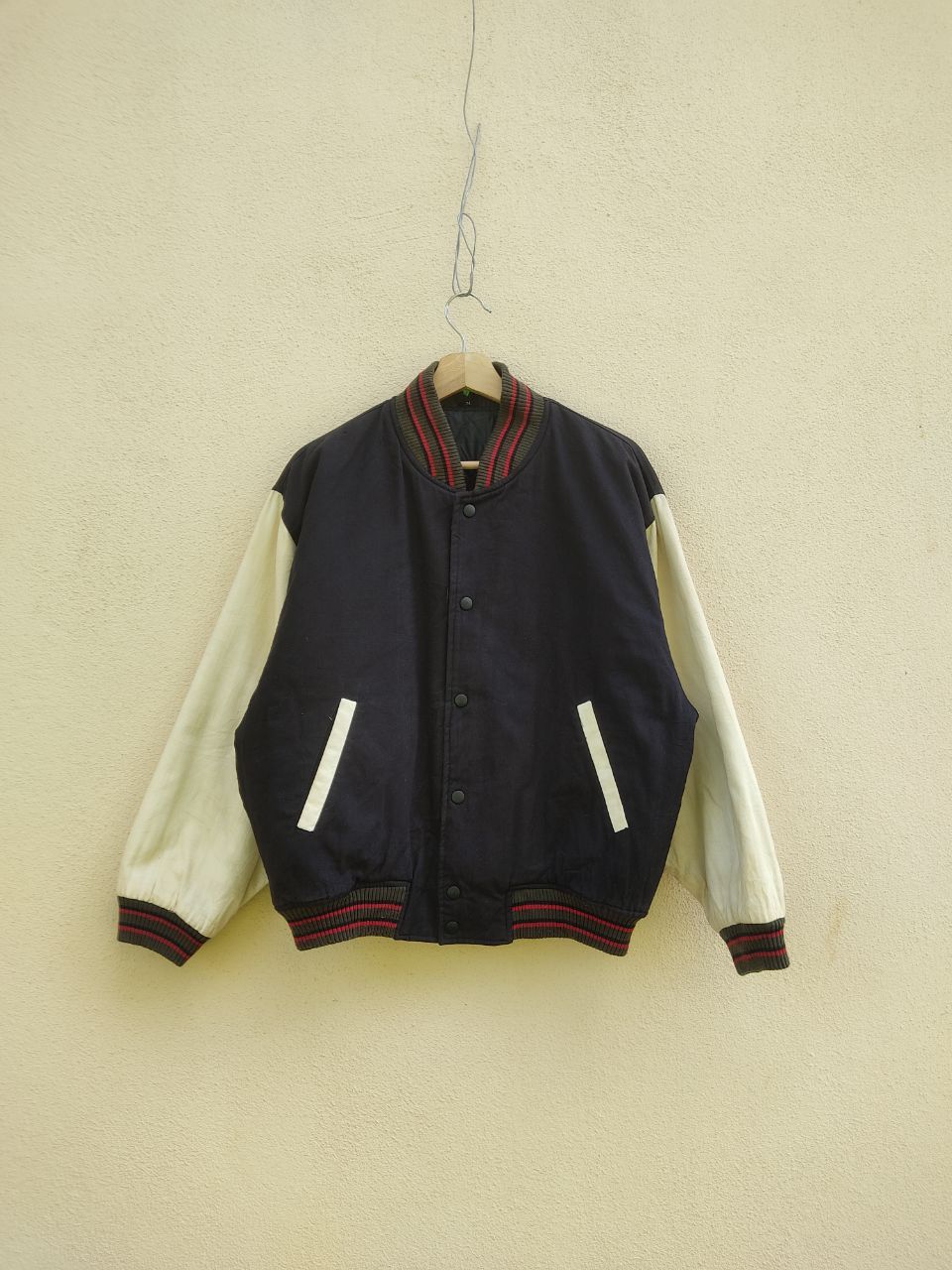 Japanese Brand VINTAGE FOR MEN CHALLENGE VARSITY JACKET Size US M / EU 48-50 / 2 - 2 Thumbnail