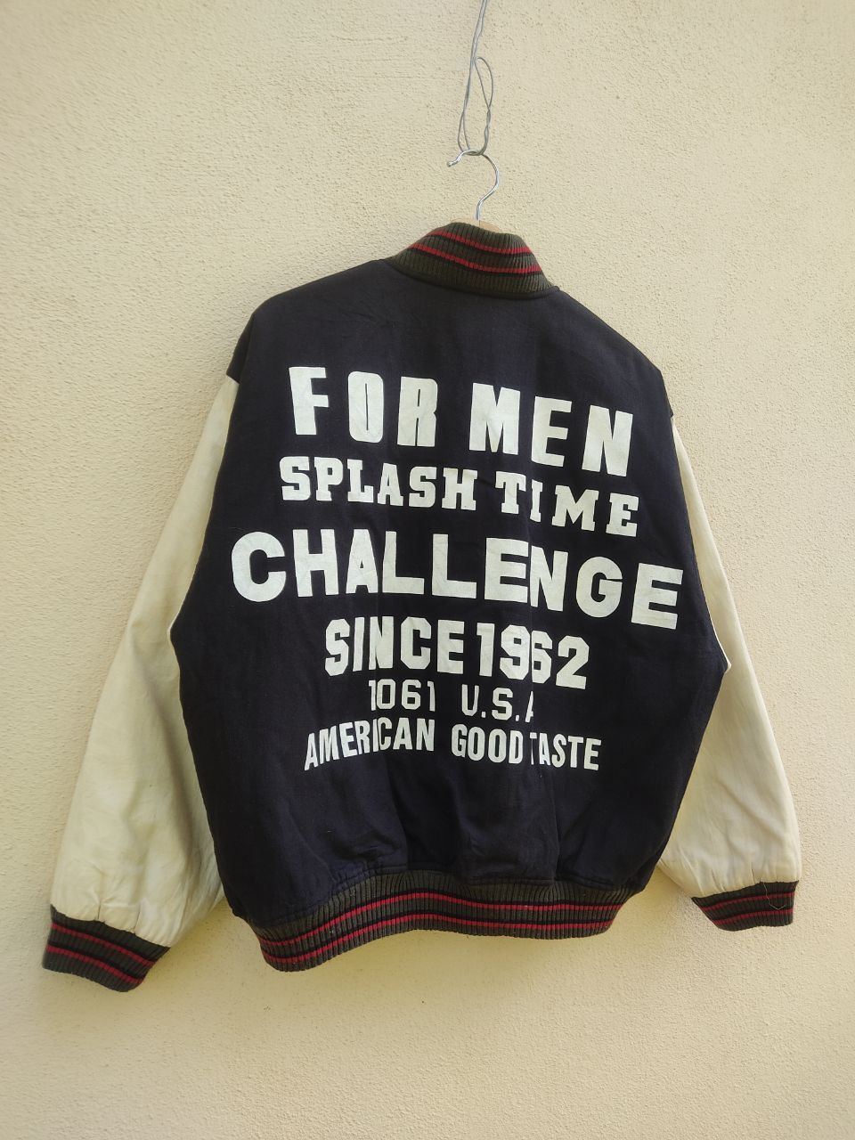 Japanese Brand VINTAGE FOR MEN CHALLENGE VARSITY JACKET Size US M / EU 48-50 / 2 - 3 Thumbnail
