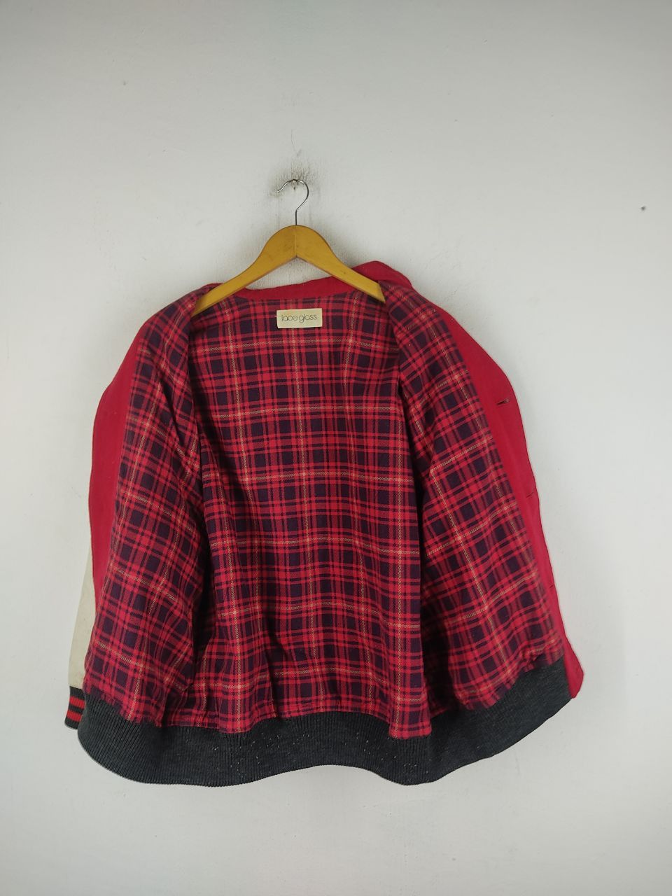 Vintage Vintage 70's Red Varsity Jacket Size US L / EU 52-54 / 3 - 6 Thumbnail