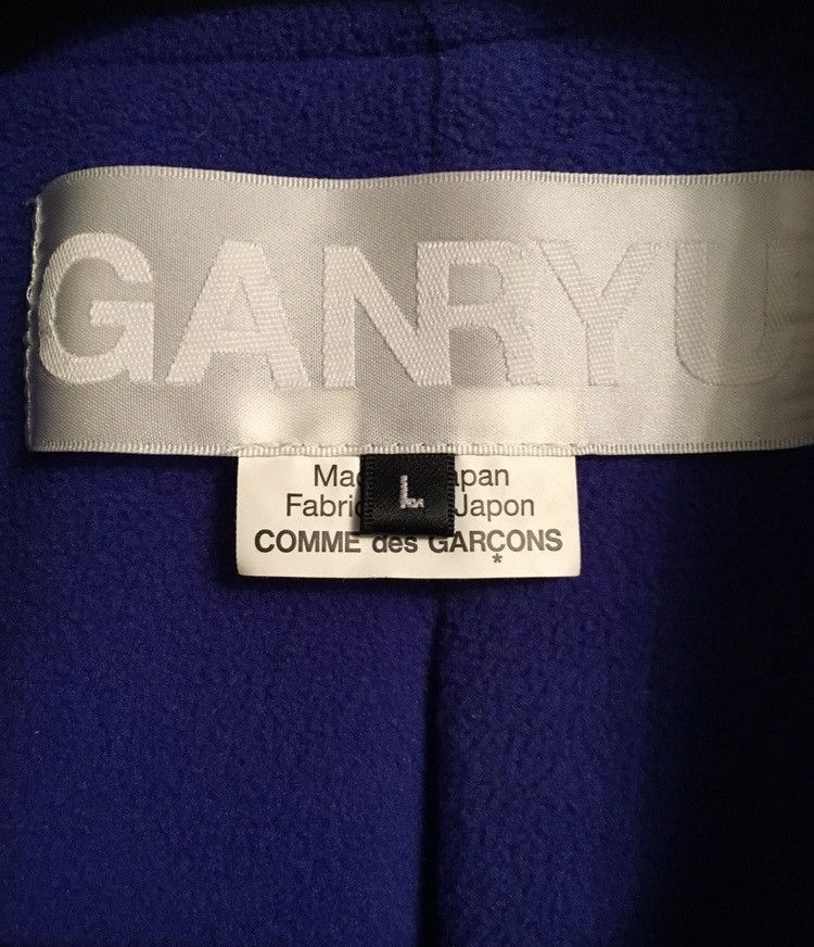 Comme des Garcons Ganryu Fall 2015 Navy Hybrid Motorcycle Jacket Size US L / EU 52-54 / 3 - 3 Thumbnail