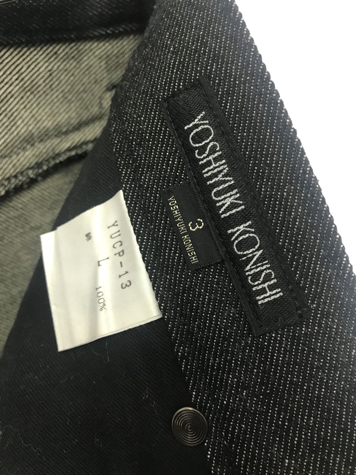 Yoshiyuki Konishi 1990s Yoshiyuki konishi Japanese Motif Printed Jeans Size US 32 / EU 48 - 8 Thumbnail