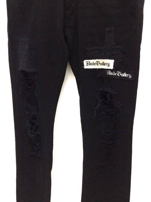 Japanese Brand Japanese Brand Rude Gallery Distressed Casual Pant Size US 34 / EU 50 - 4 Thumbnail