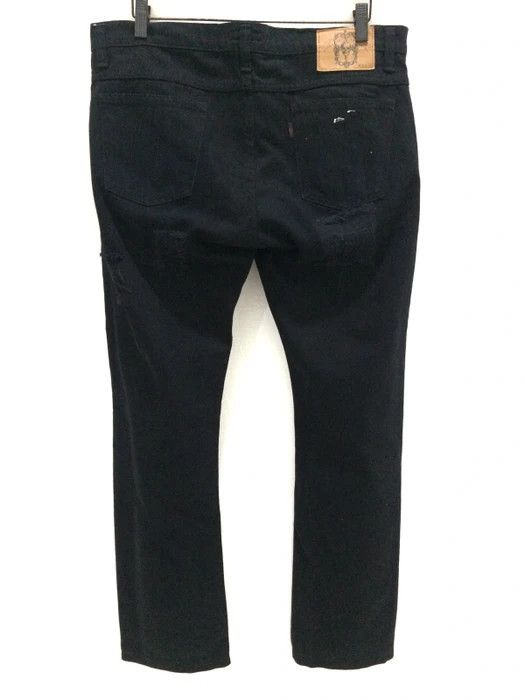Japanese Brand Japanese Brand Rude Gallery Distressed Casual Pant Size US 34 / EU 50 - 6 Thumbnail