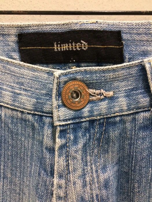 Japanese Brand Limited Distressed Patchwork Design Denim Pant Size US 32 / EU 48 - 4 Thumbnail