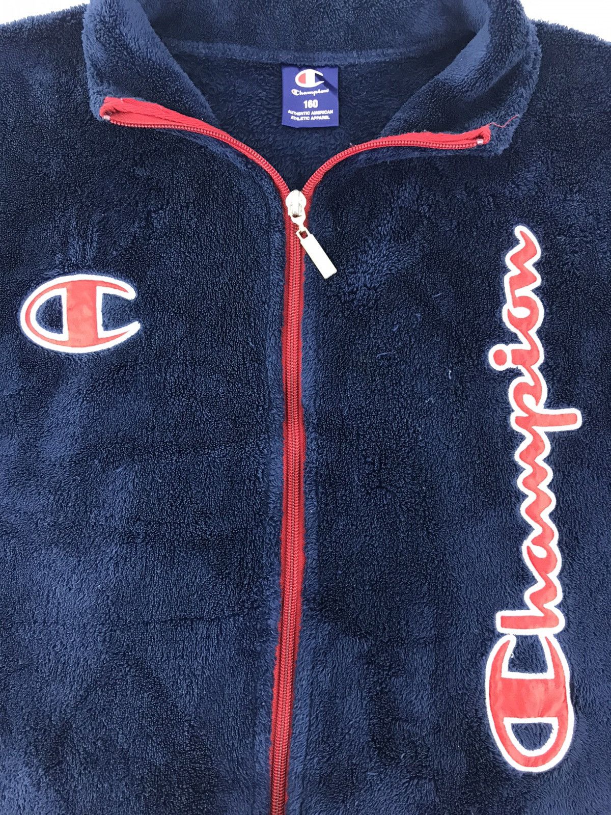 Champion × Vintage Champion Apparel Wool Fleece Jacket Fashion Designer Size US S / EU 44-46 / 1 - 2 Thumbnail