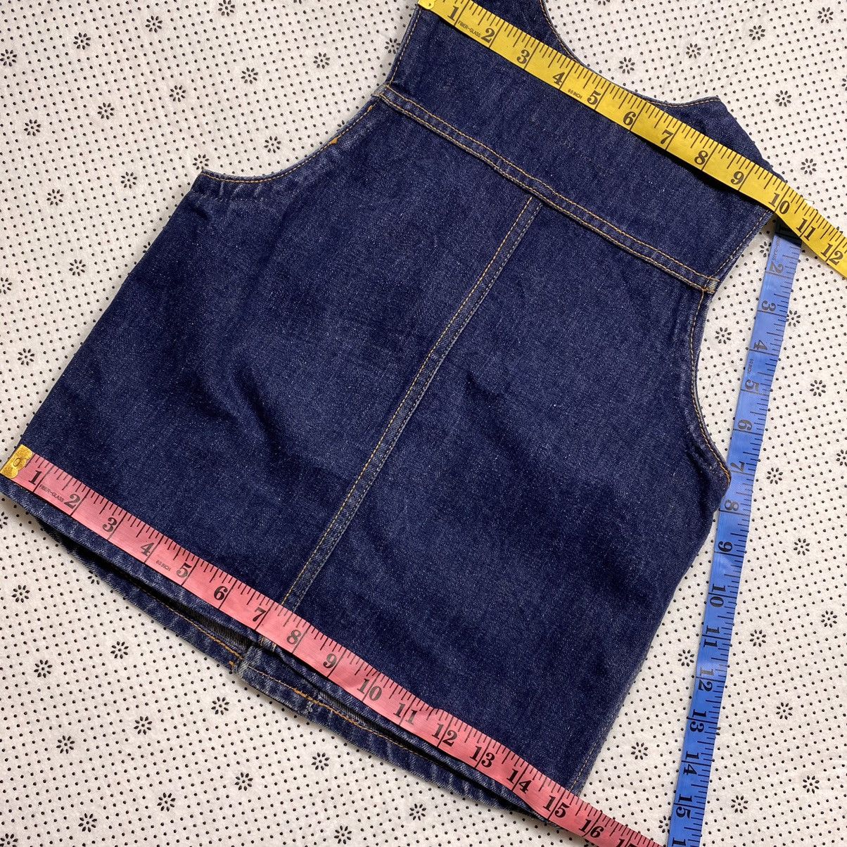 Vintage Vintage 80s Toddler Denim Vest Size US XXS / EU 40 - 9 Thumbnail