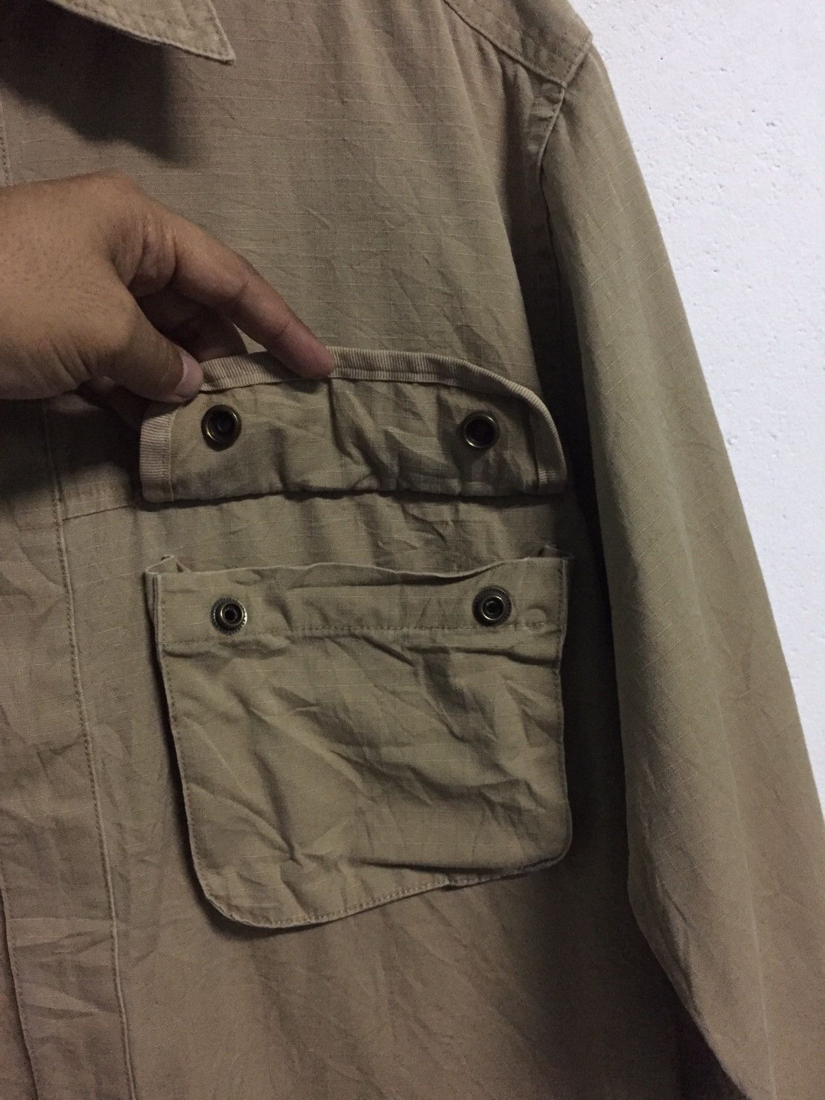 Eddie Bauer Eddie Bauer Utility Pockets Expedition Zipper Shirt/Jacket Size US M / EU 48-50 / 2 - 13 Thumbnail