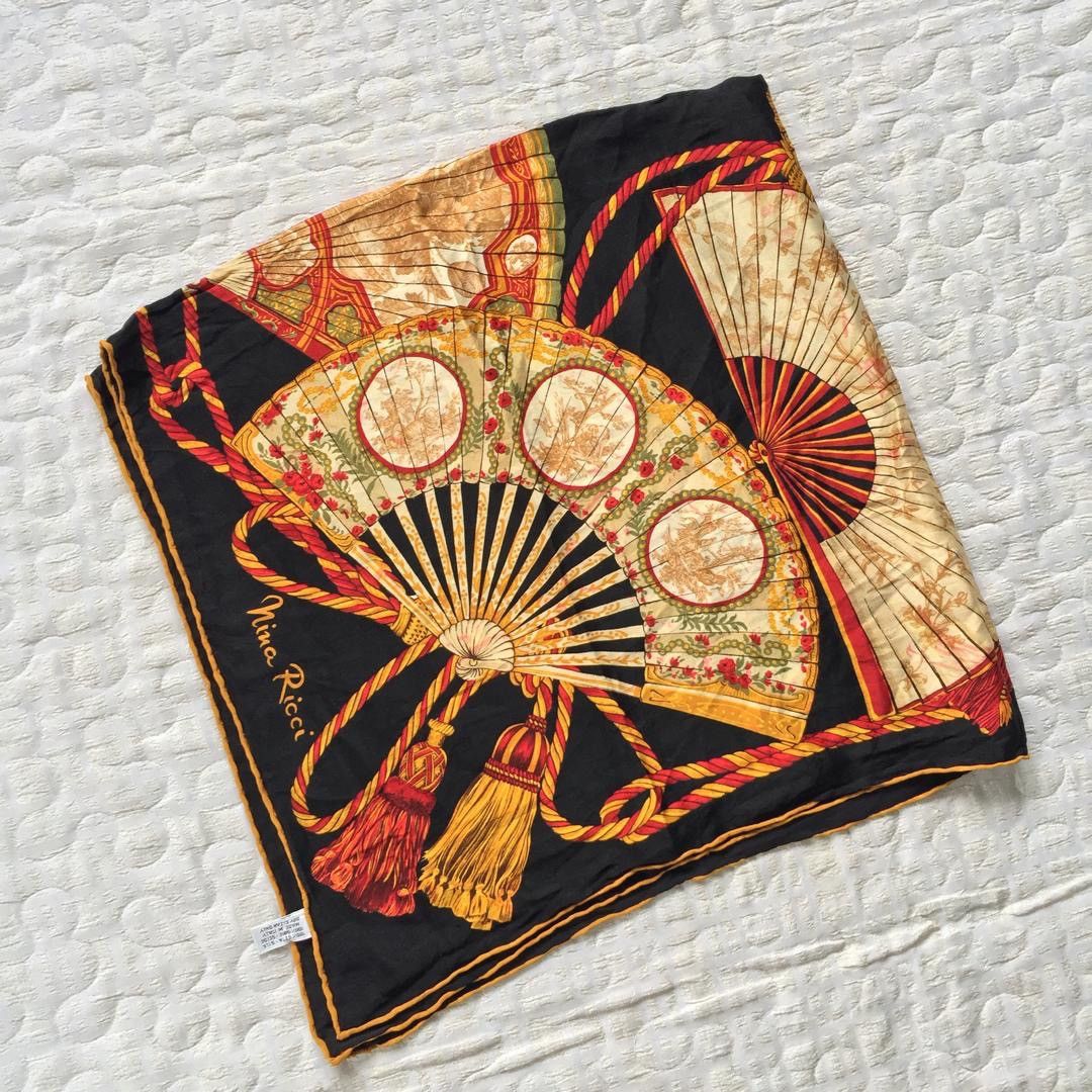 Nina Ricci Silk Scarve By Nina Ricci Size ONE SIZE - 2 Thumbnail