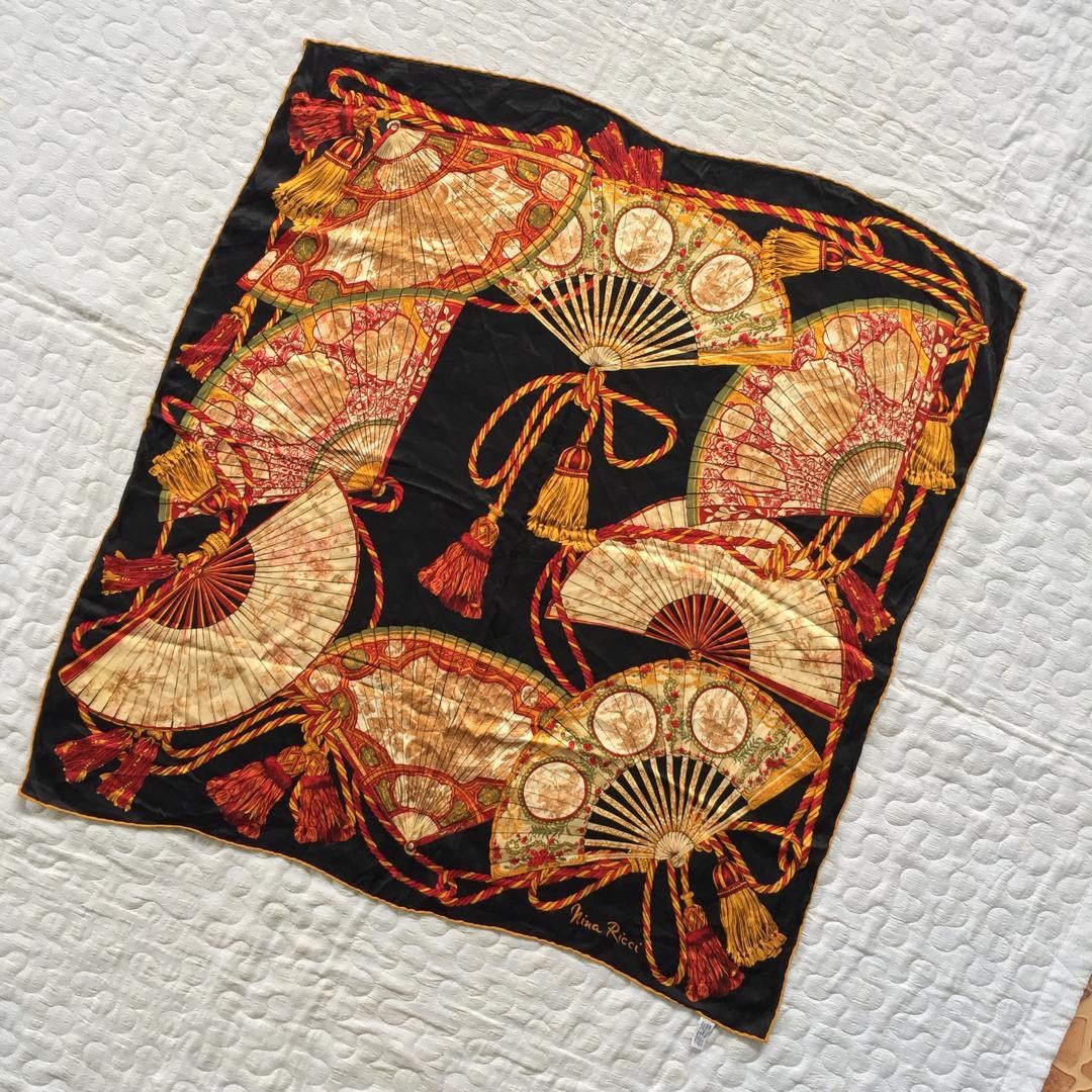 Nina Ricci Silk Scarve By Nina Ricci Size ONE SIZE - 1 Thumbnail