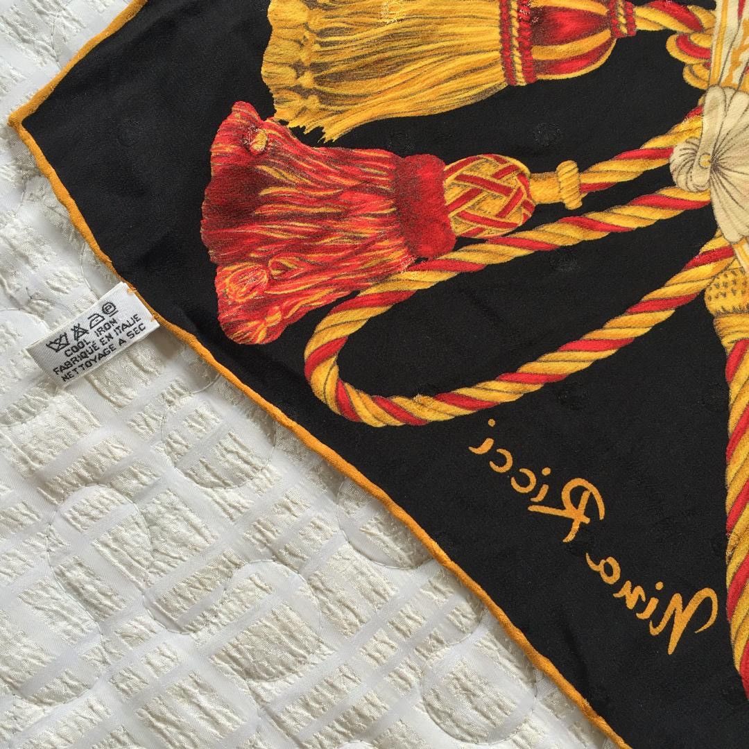 Nina Ricci Silk Scarve By Nina Ricci Size ONE SIZE - 5 Thumbnail