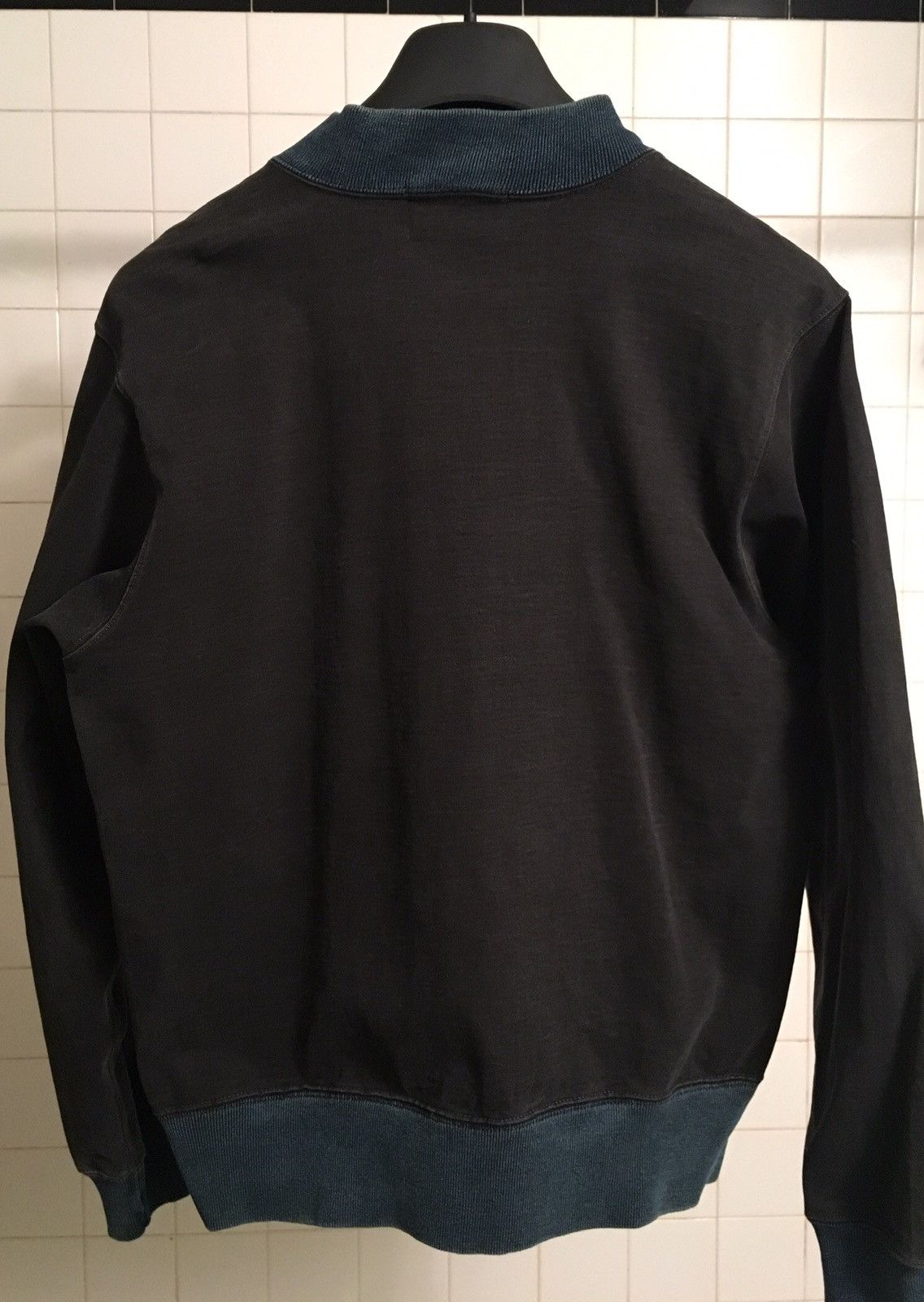 RRL Ralph Lauren Knit Indigo Cotton Jacket Size US M / EU 48-50 / 2 - 2 Thumbnail