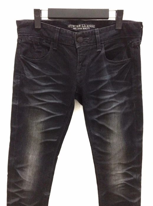 Murder License MURDER LICENSE Made In Japan Rock Trousers Denim Pant Size US 31 - 2 Thumbnail