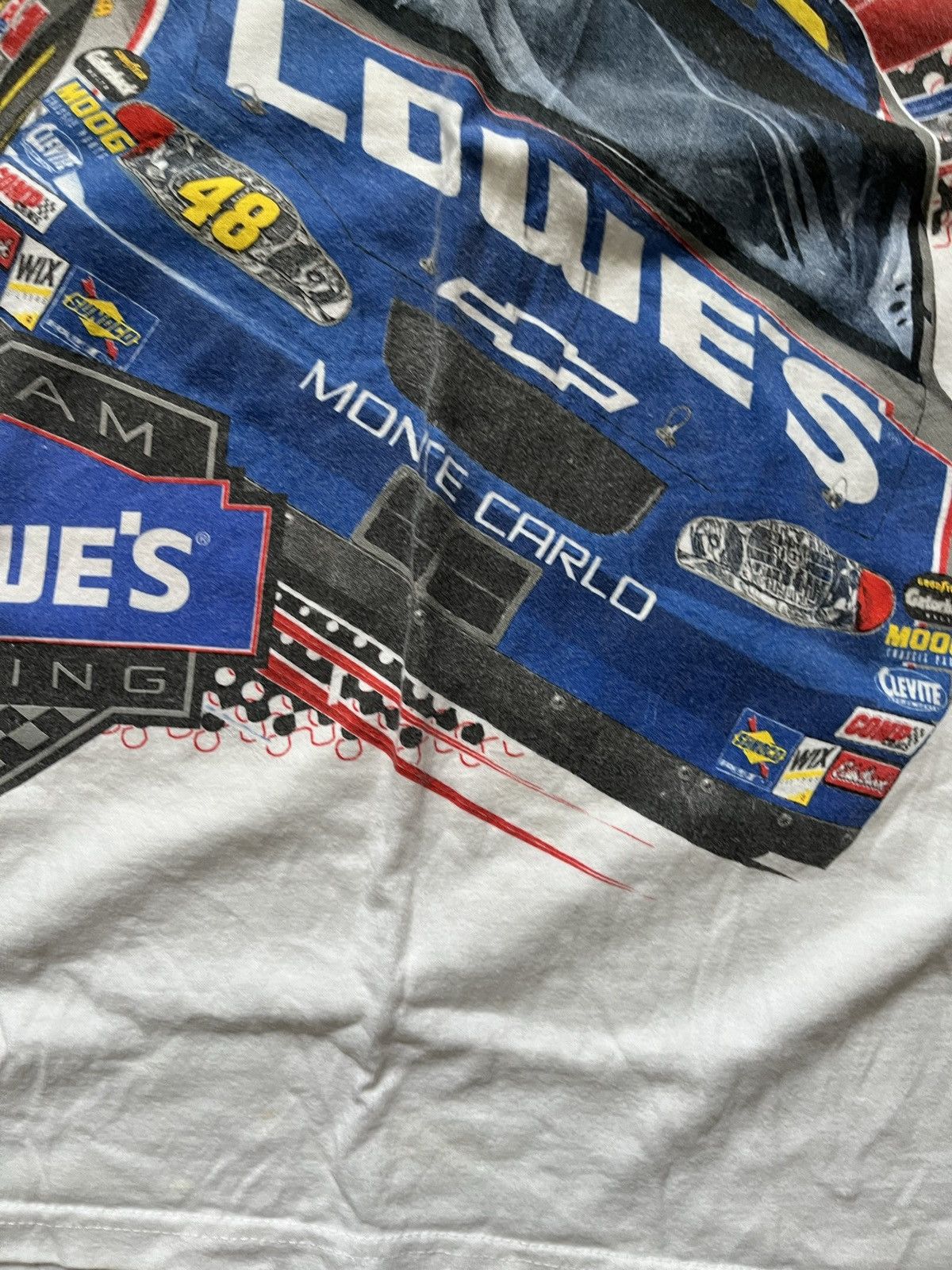 Vintage 2005 Jimmie Johnson NASCAR T-shirt Size US L / EU 52-54 / 3 - 8 Thumbnail