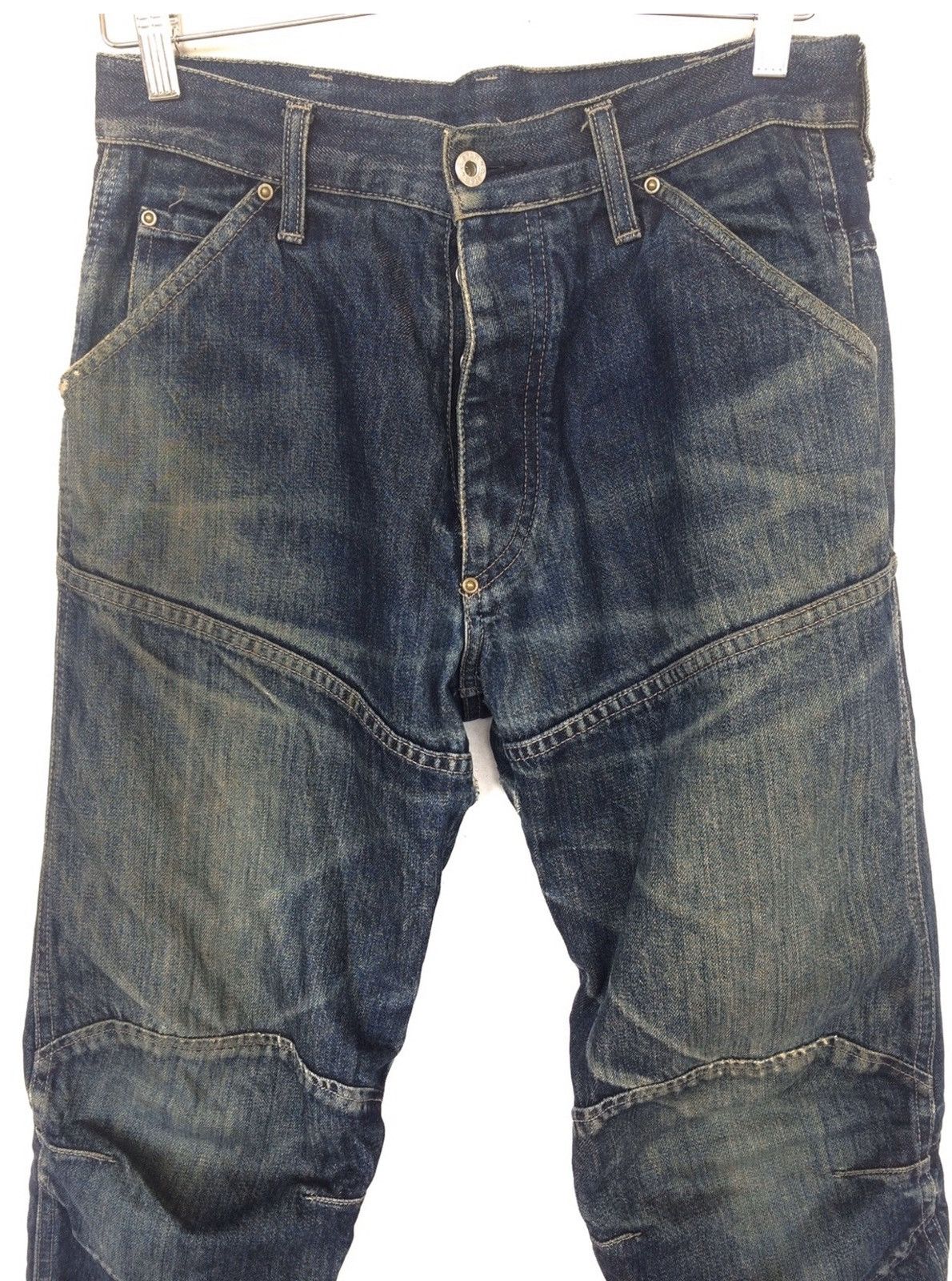 G-Star G Star Raw Bikers Denim Pant Size US 31 - 2 Thumbnail