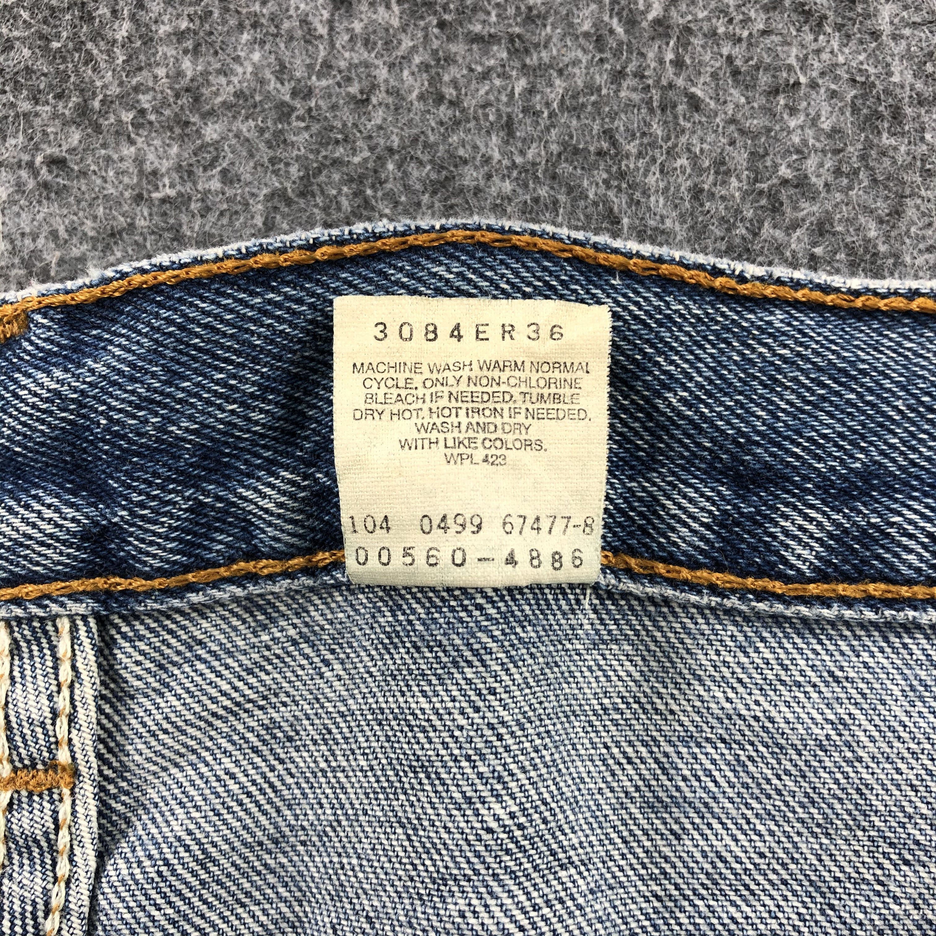 Levi's Vintage 90s Levis Jeans Lot 560-JM813 Size US 32 / EU 48 - 11 Thumbnail