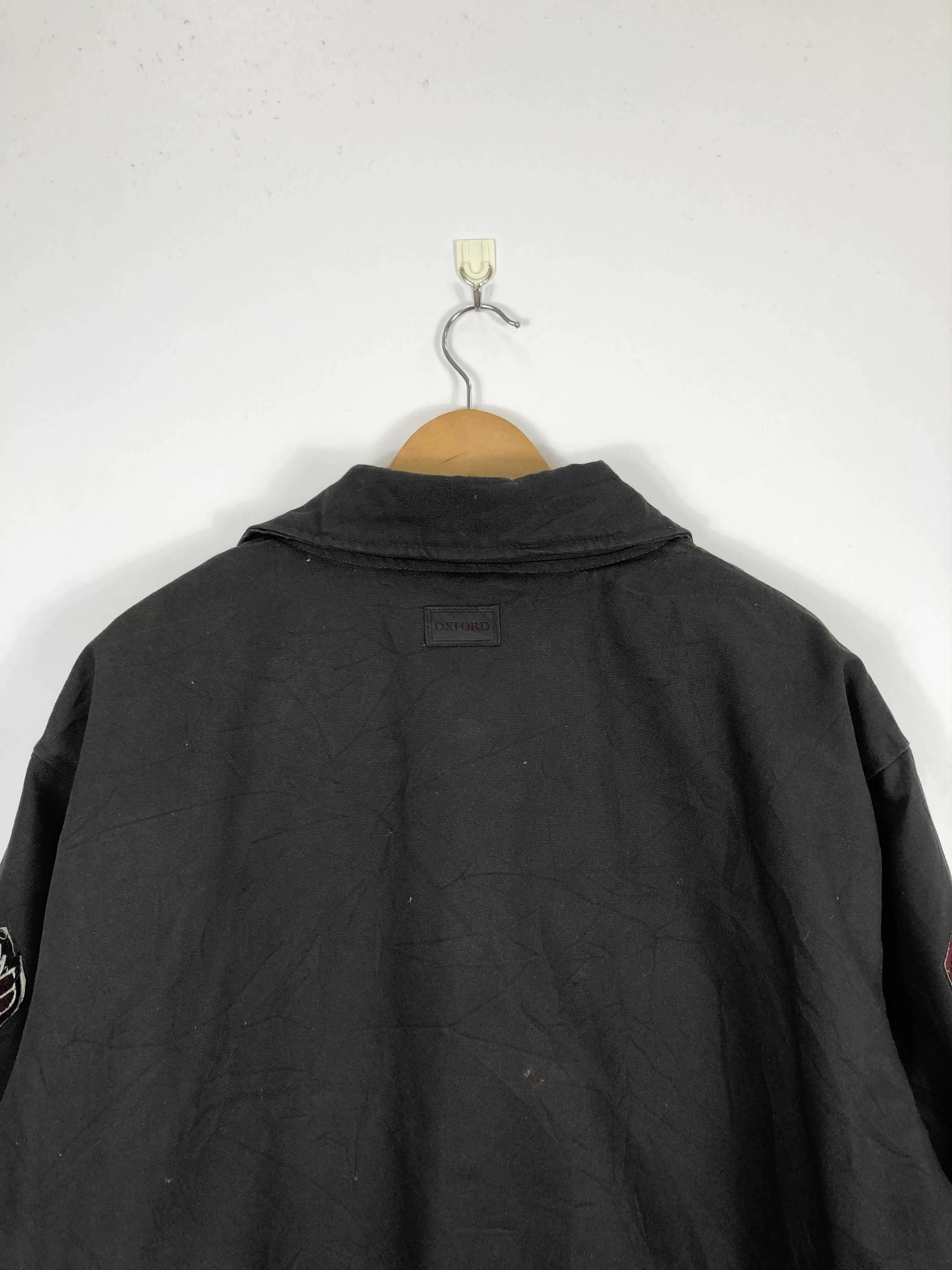 Vintage Vintage 70s University Of Oxford Jacket Full Patches J0448 Size US XXL / EU 58 / 5 - 4 Thumbnail