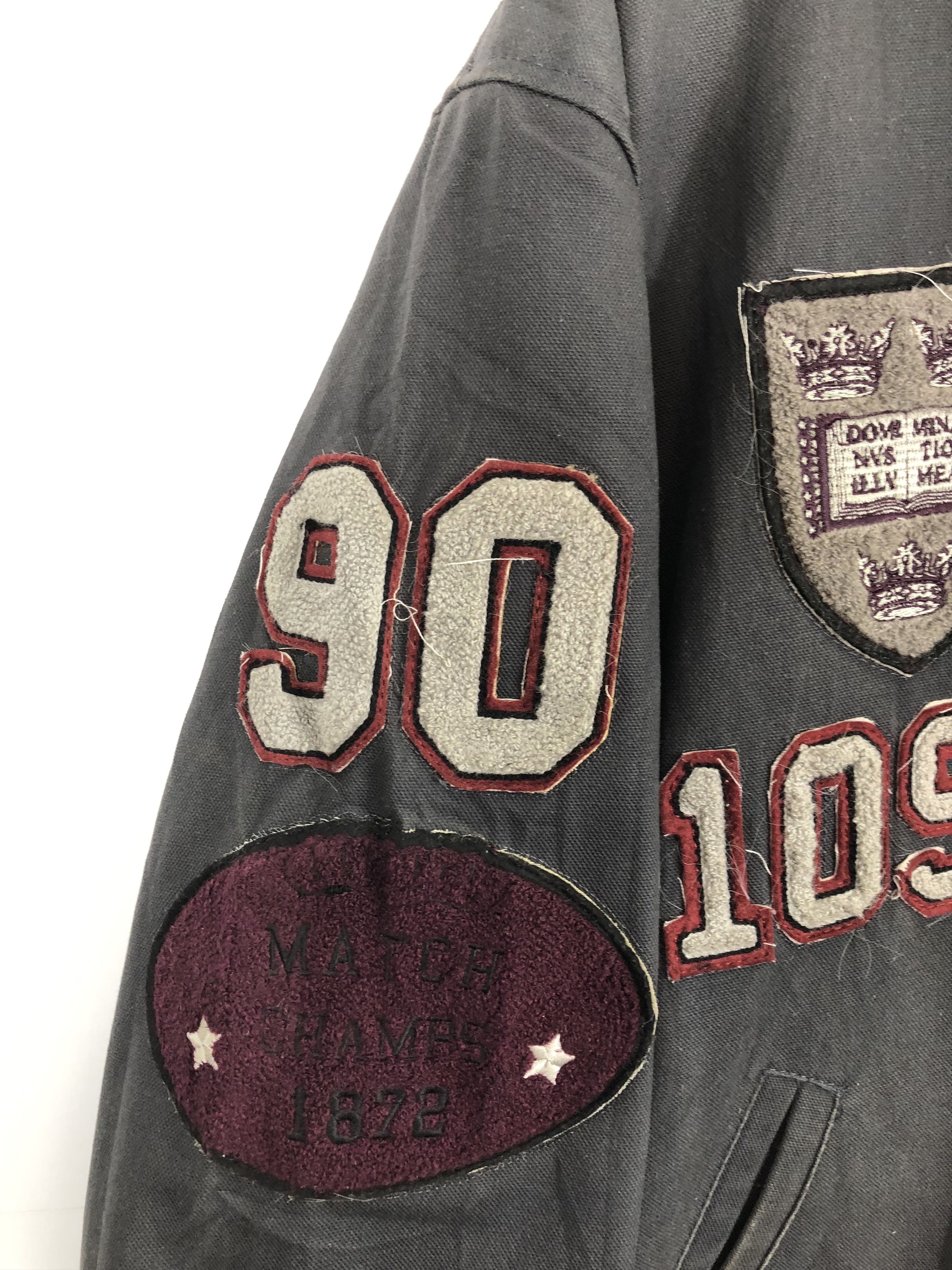 Vintage Vintage 70s University Of Oxford Jacket Full Patches J0448 Size US XXL / EU 58 / 5 - 8 Thumbnail