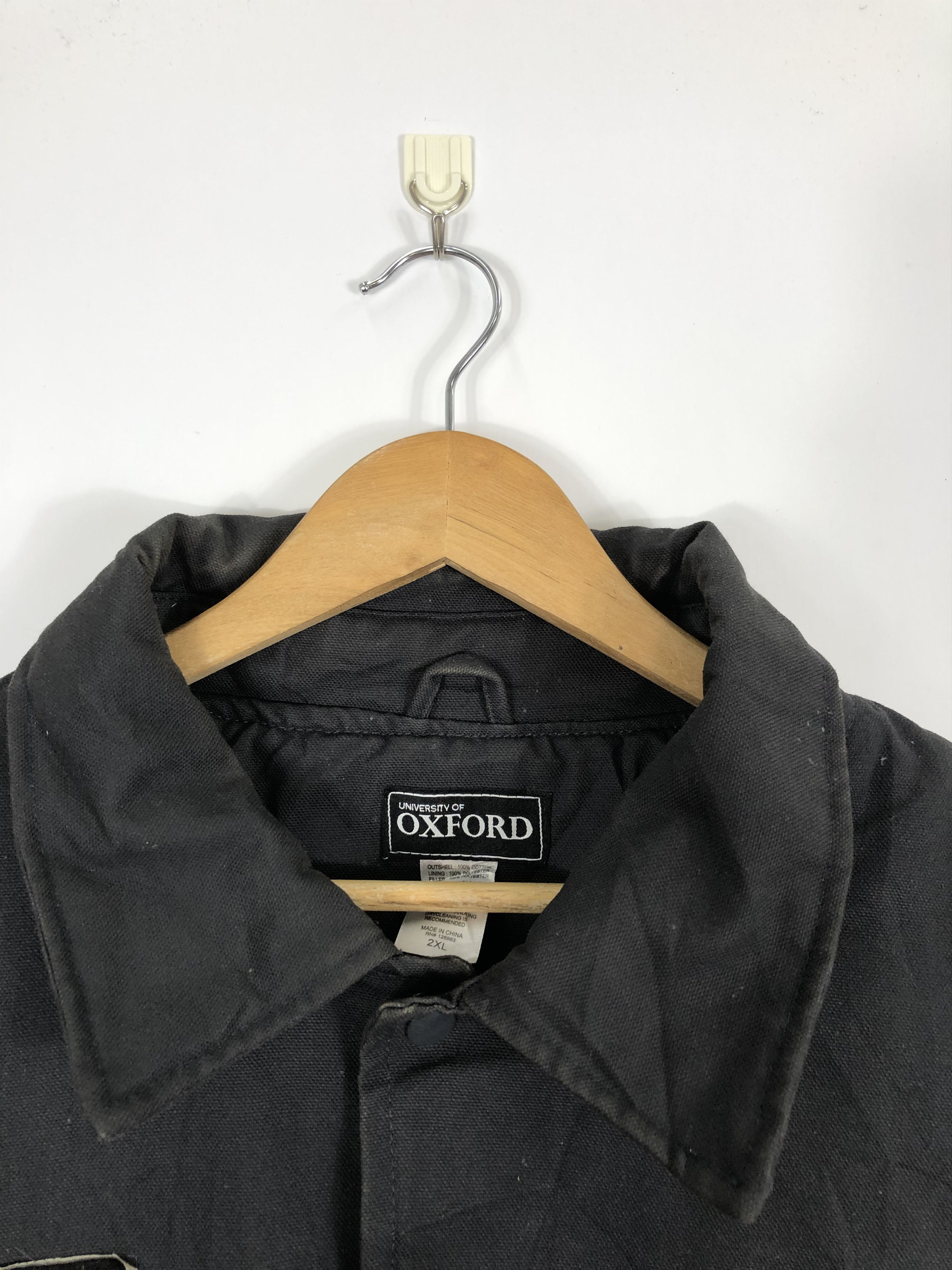 Vintage Vintage 70s University Of Oxford Jacket Full Patches J0448 Size US XXL / EU 58 / 5 - 9 Thumbnail