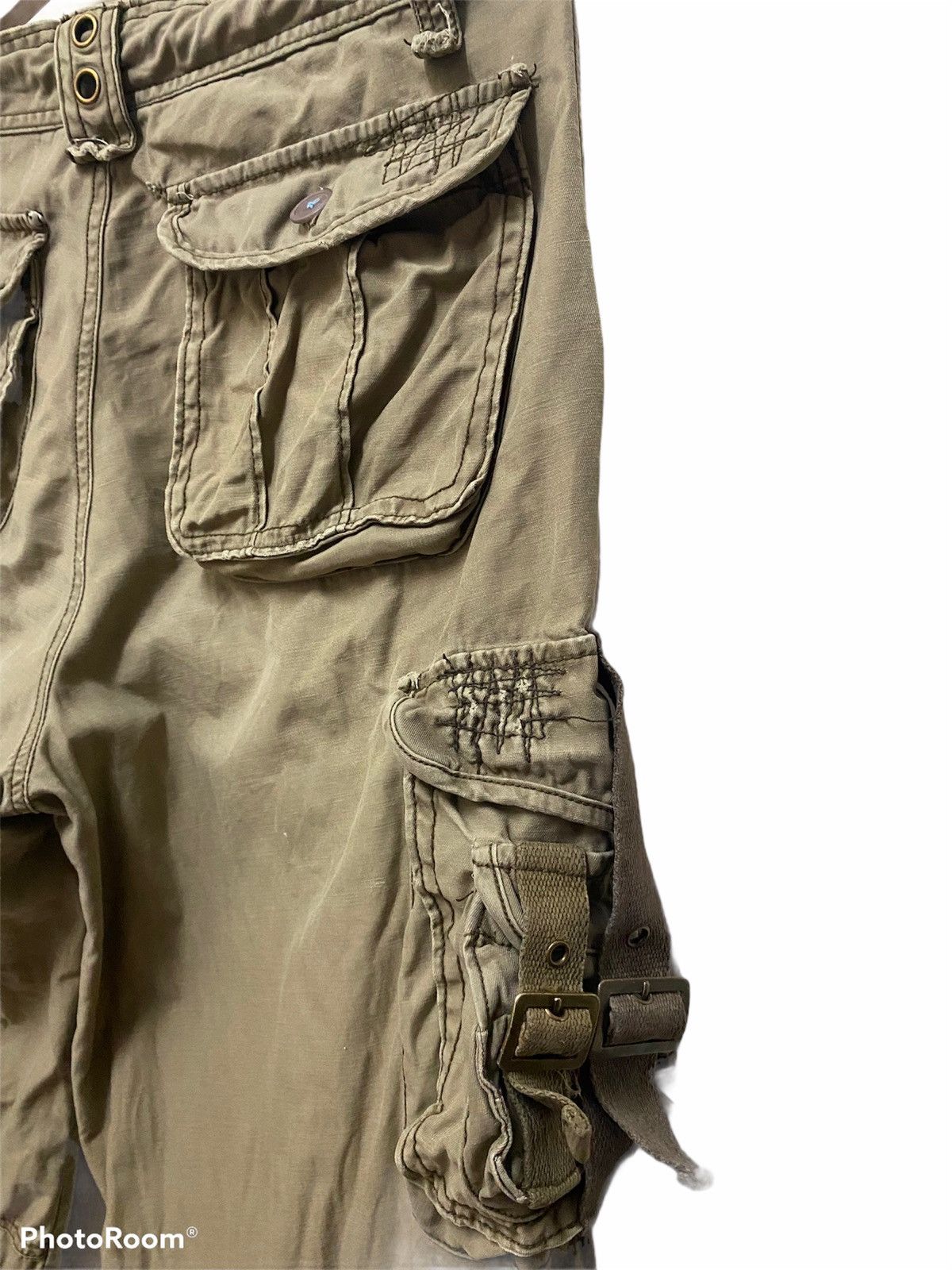 Japanese Brand RARE MULTIPOCKET/CARGO PANTS Size US 31 - 8 Thumbnail