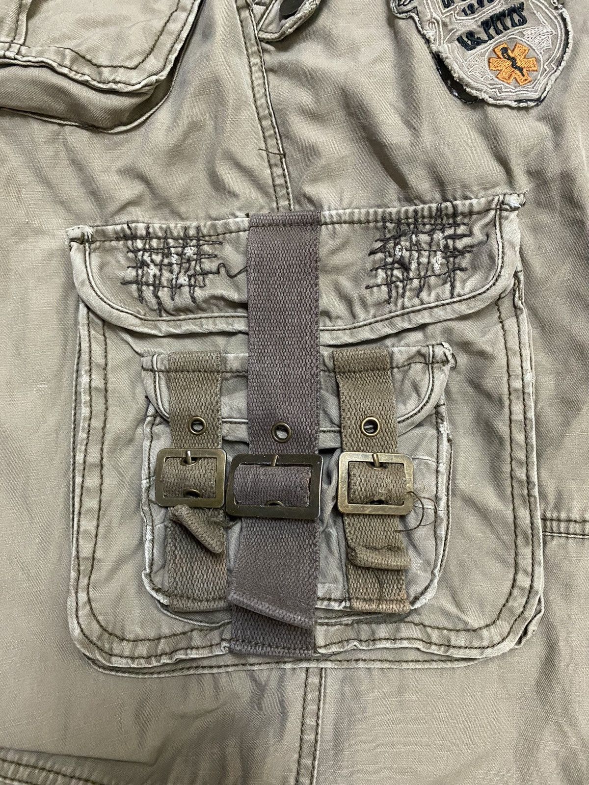 Japanese Brand RARE MULTIPOCKET/CARGO PANTS Size US 31 - 10 Thumbnail