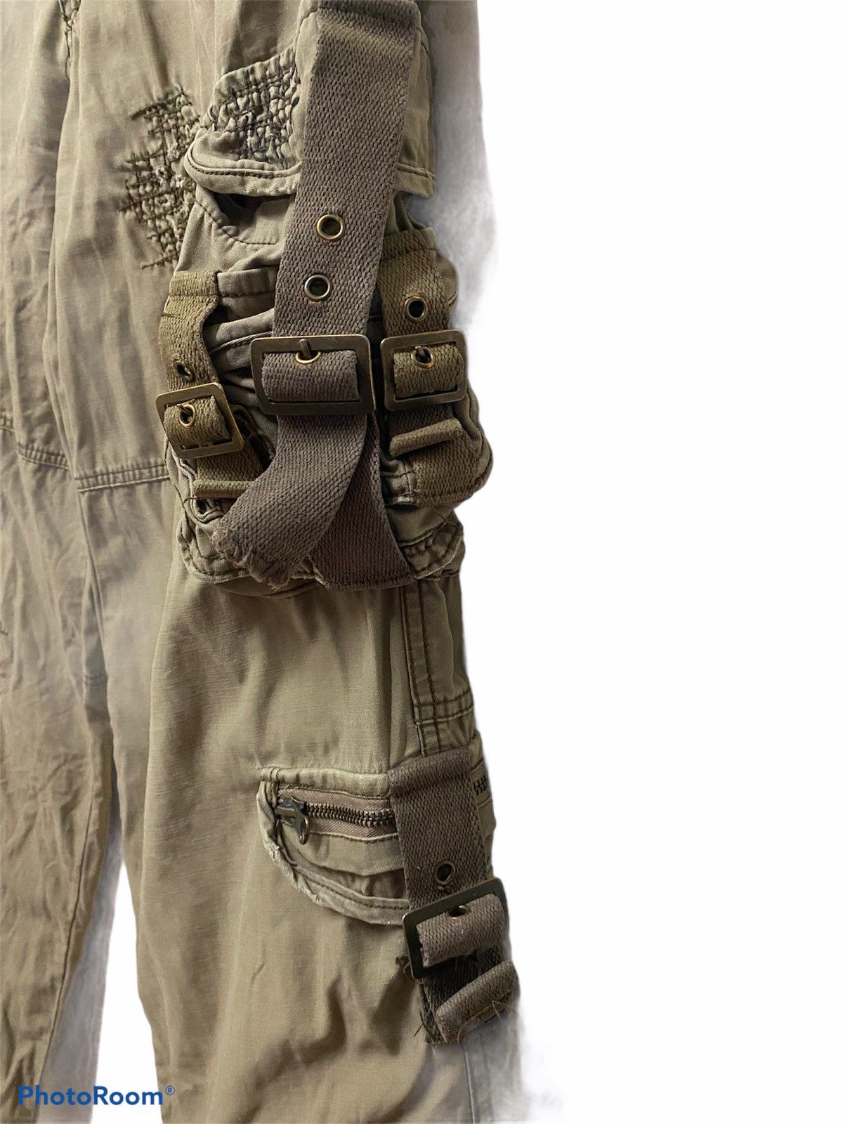 Japanese Brand RARE MULTIPOCKET/CARGO PANTS Size US 31 - 5 Thumbnail