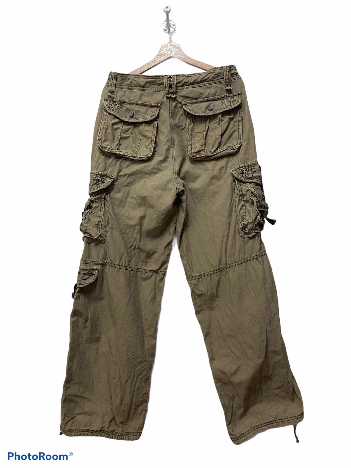 Japanese Brand RARE MULTIPOCKET/CARGO PANTS Size US 31 - 6 Thumbnail