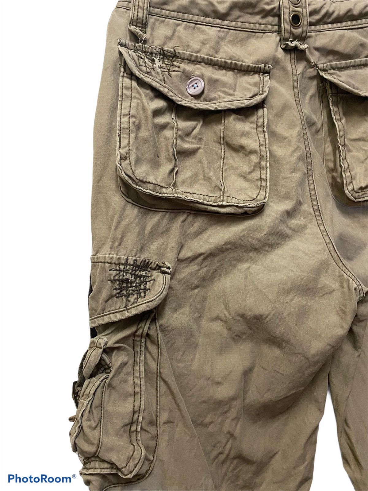 Japanese Brand RARE MULTIPOCKET/CARGO PANTS Size US 31 - 7 Thumbnail
