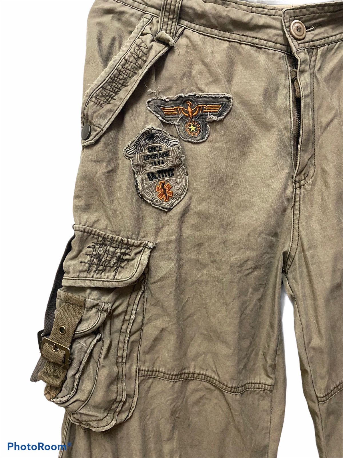 Japanese Brand RARE MULTIPOCKET/CARGO PANTS Size US 31 - 2 Thumbnail