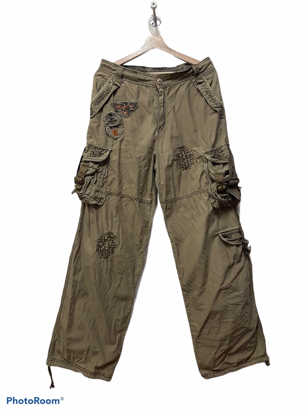 Japanese Brand RARE MULTIPOCKET/CARGO PANTS Size US 31 - 1 Thumbnail